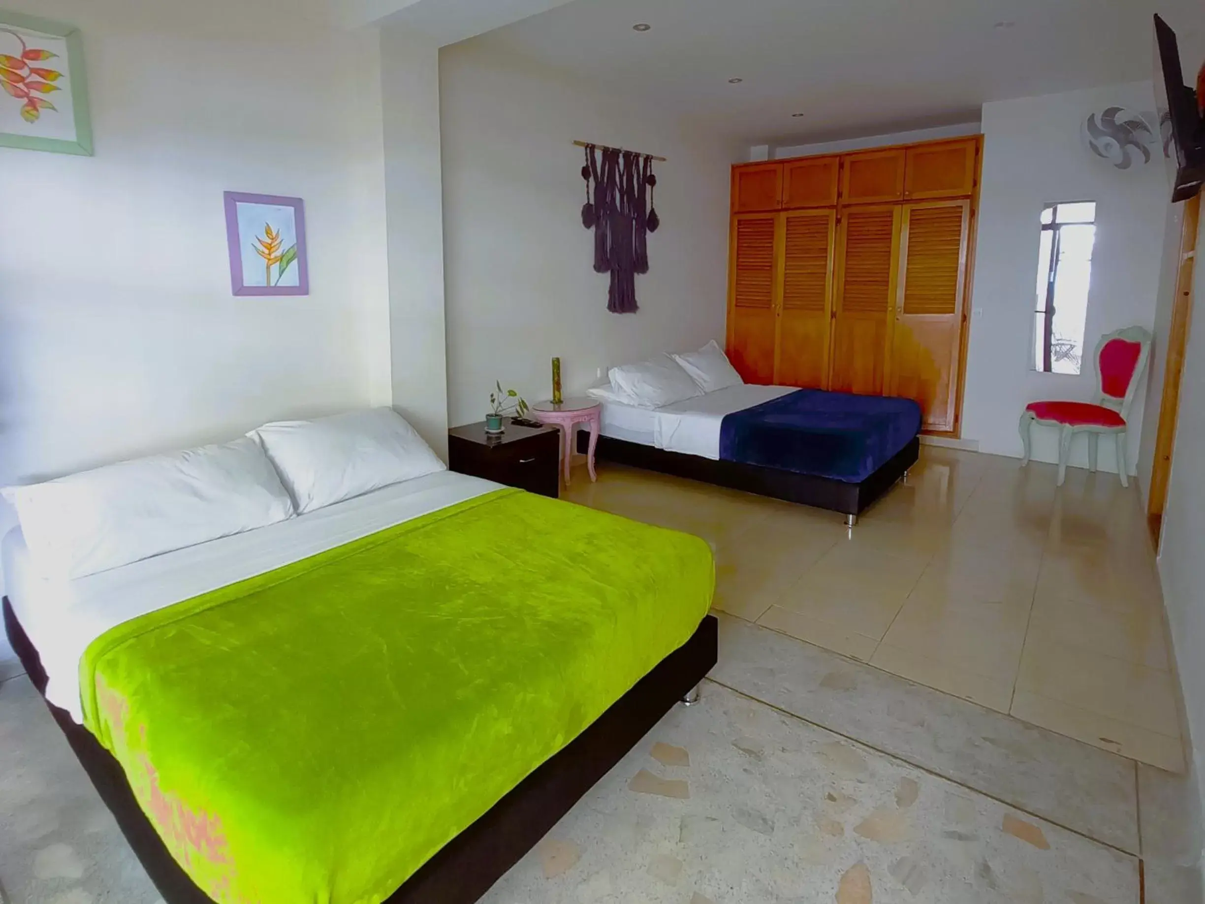 Deluxe Double or Twin Room in Casa Azul Boutique Hostel Deluxe Double or Twin Room in Casa Azul Boutique Hostel