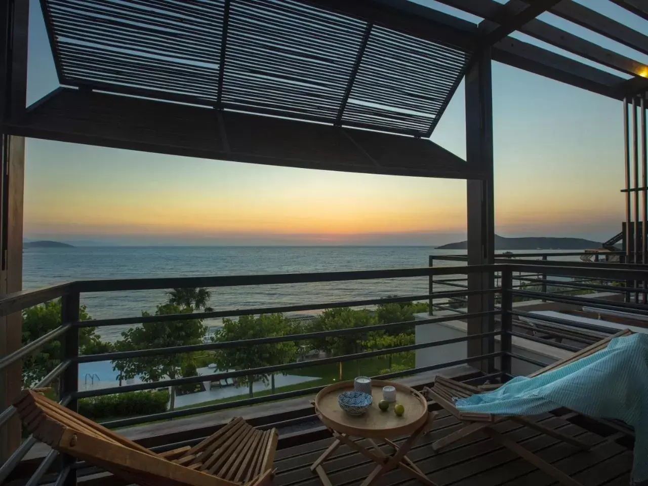 Balcony/Terrace in Allium Bodrum Resort & Spa