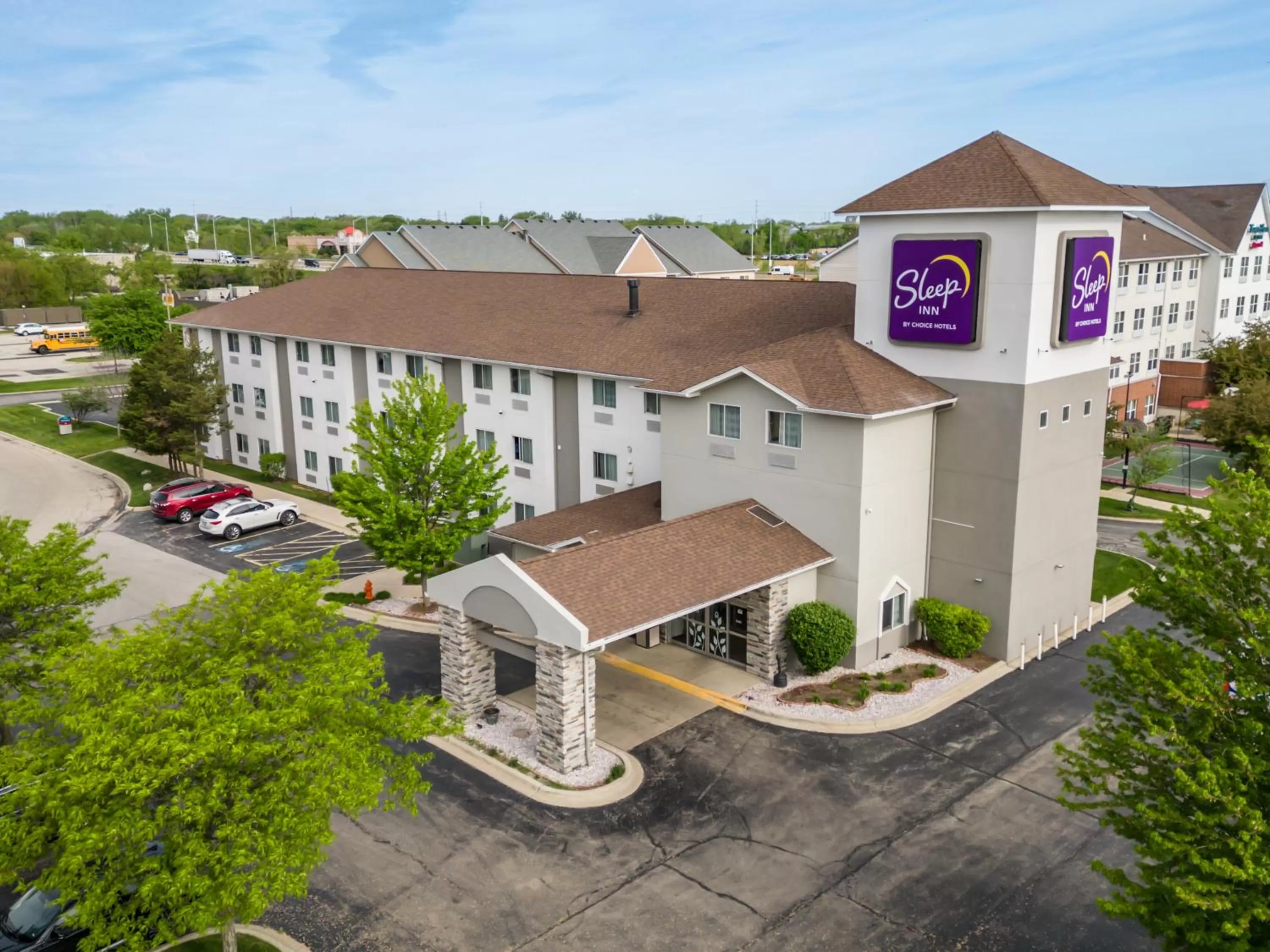 Property building in Sleep Inn Naperville - Chicago