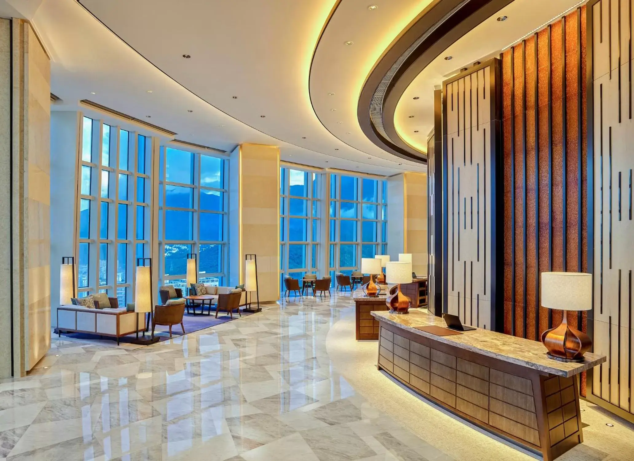 Lobby or reception in Hyatt Regency Shenzhen Yantian