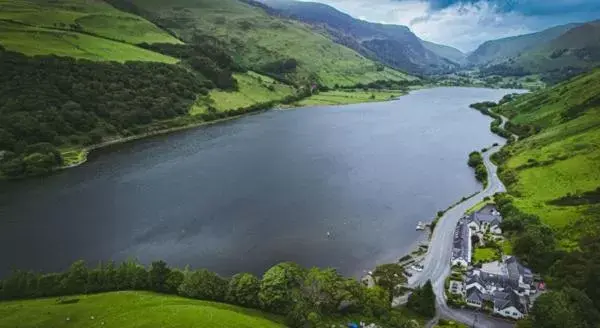 Bird's-eye View in Tynycornel Hotel