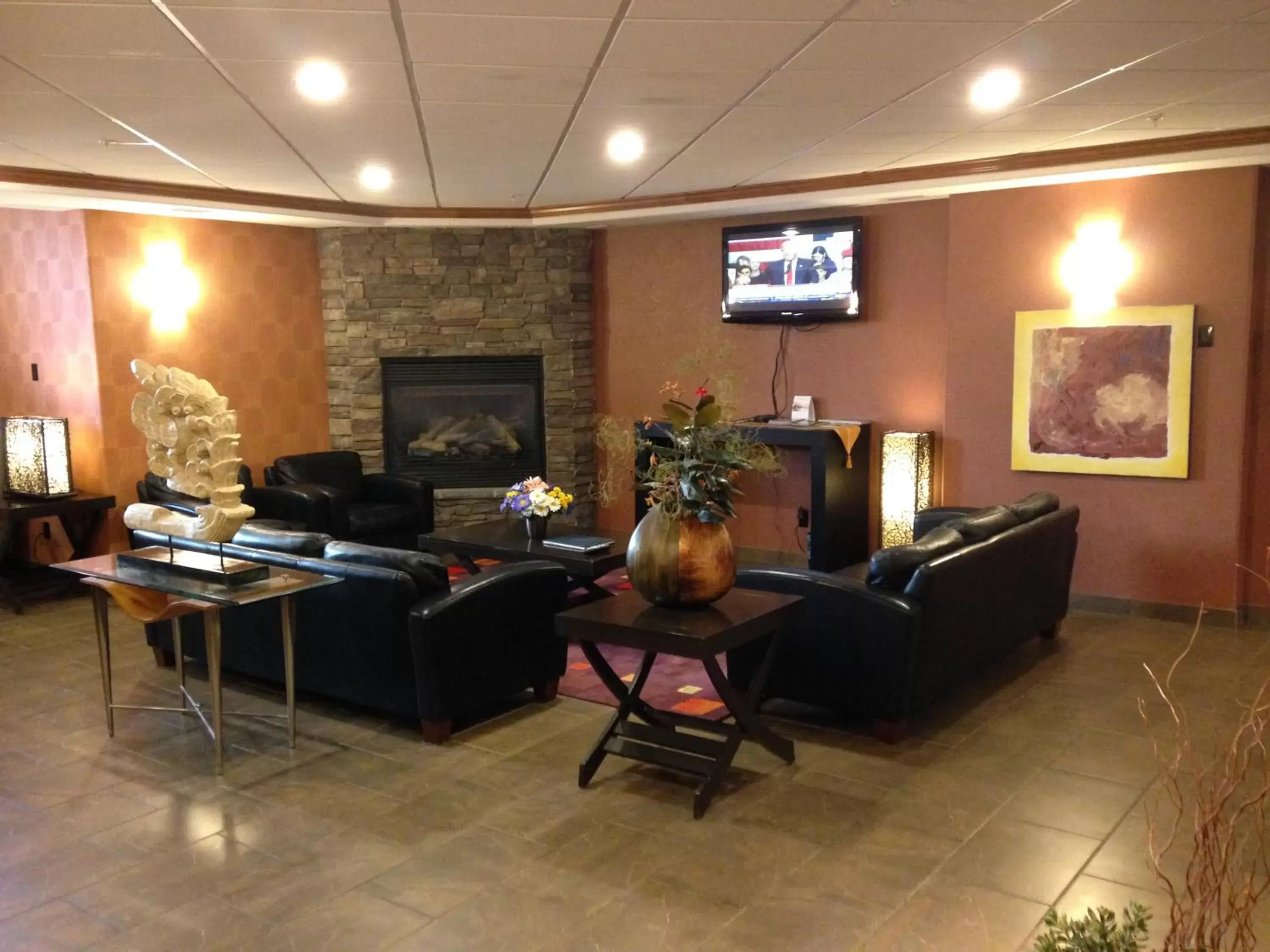 Lobby or reception, Seating Area in Franklin Suite Hotel