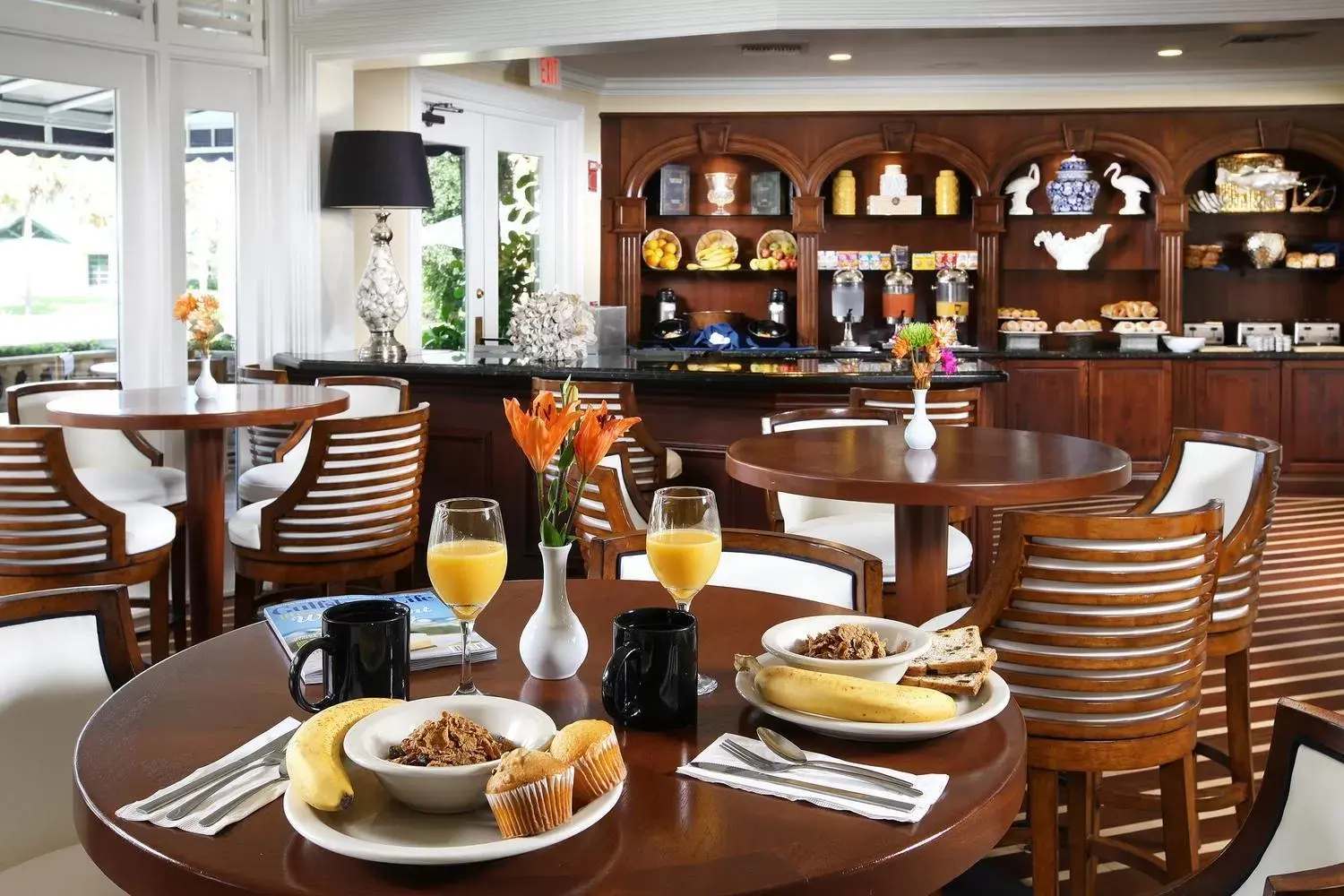 Breakfast in Inn at Pelican Bay
