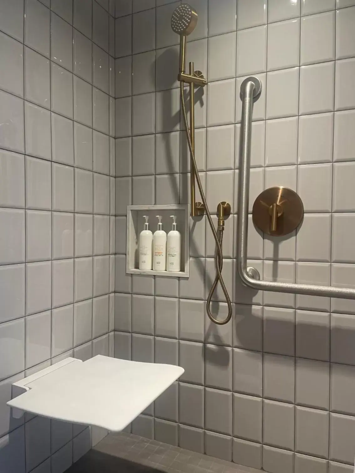 Shower, Bathroom in Kimpton Saint George Hotel, an IHG Hotel
