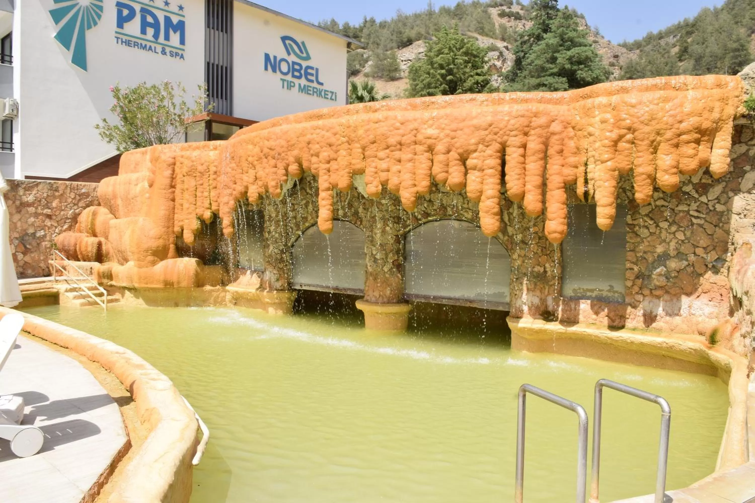 Swimming pool in Pam Thermal Hotel Clinic & Spa