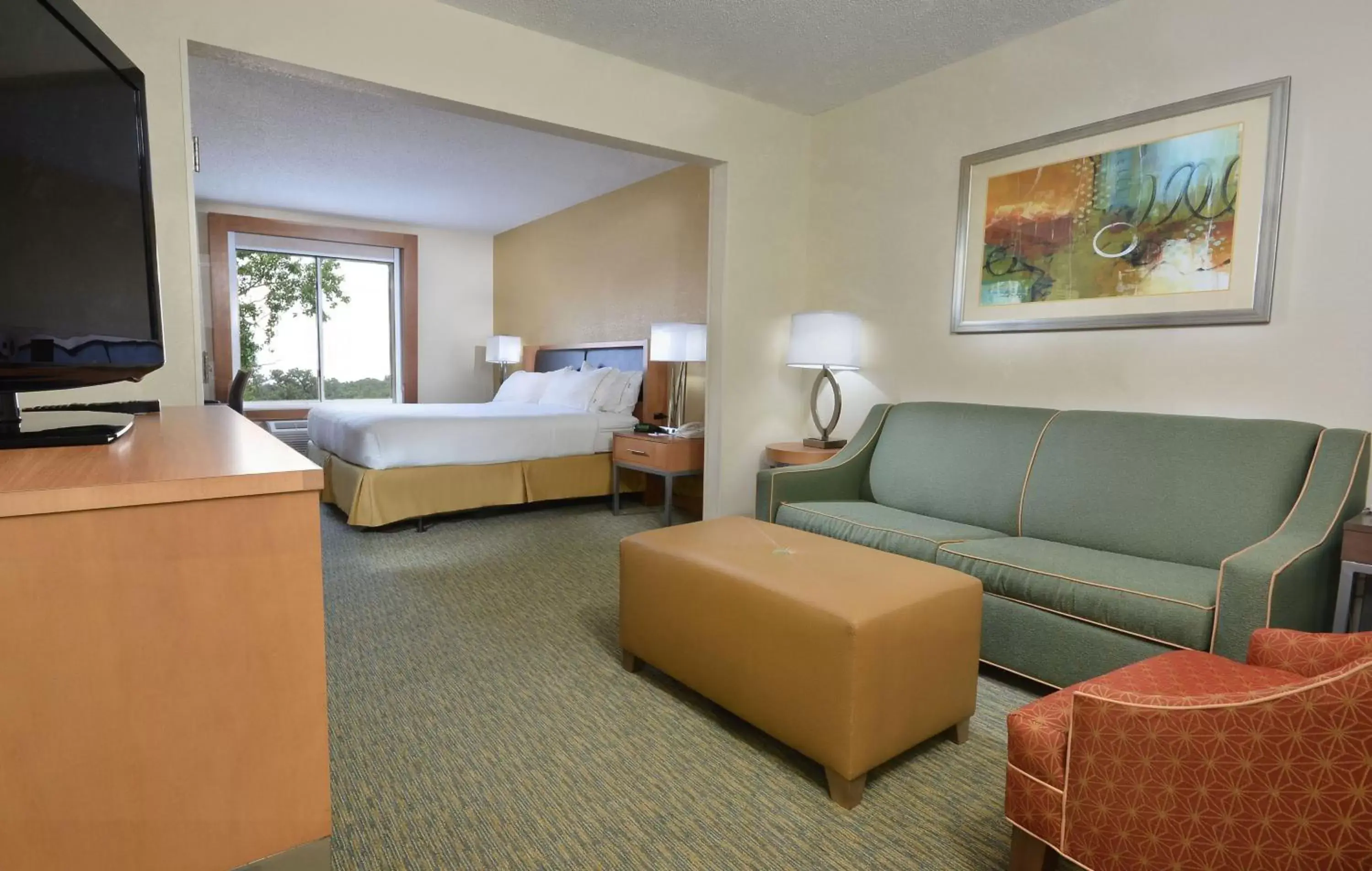 Bedroom in Holiday Inn Express Hotel & Suites High Point South, an IHG Hotel
