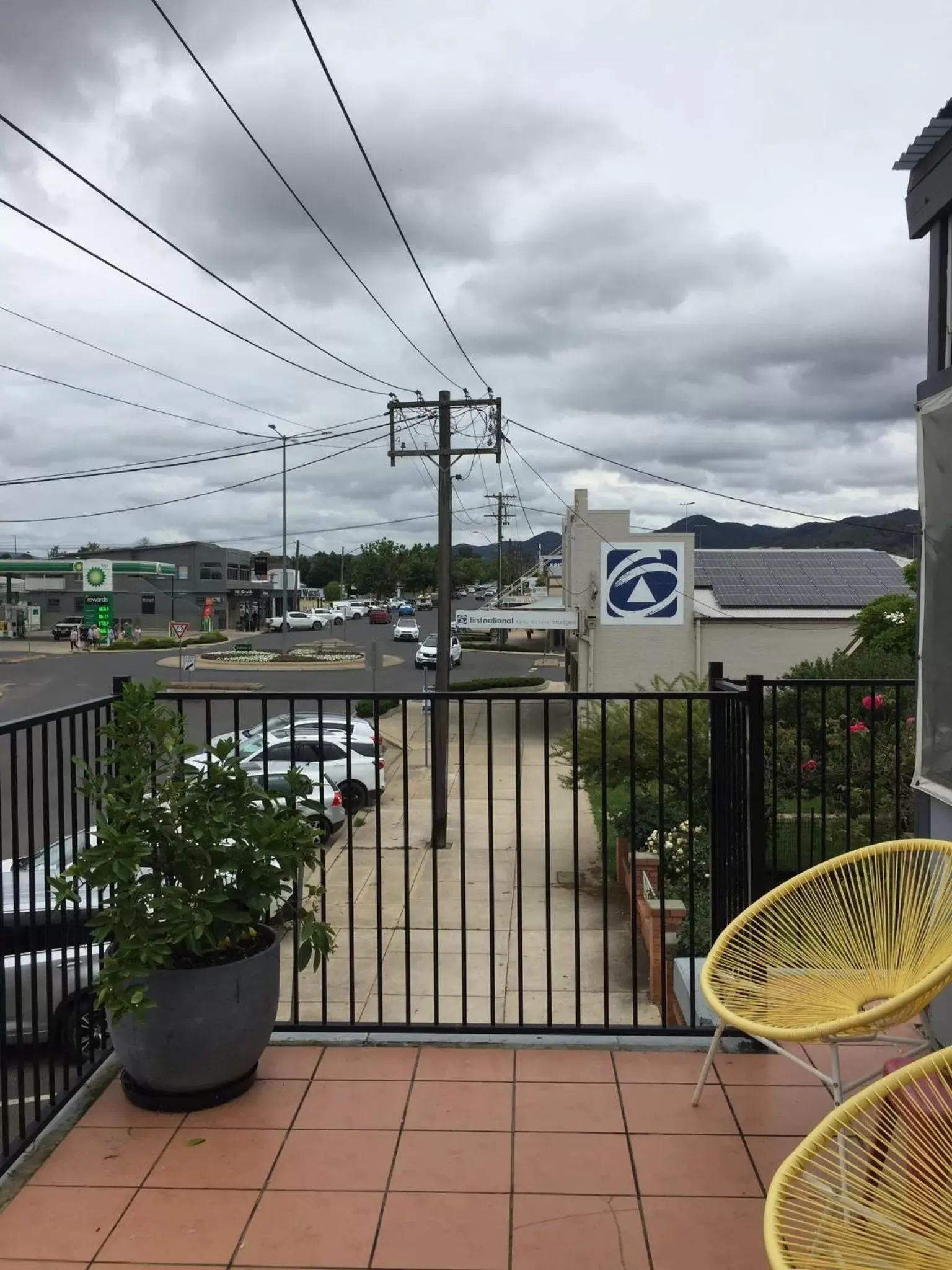 Balcony/Terrace in Central Motel Mudgee