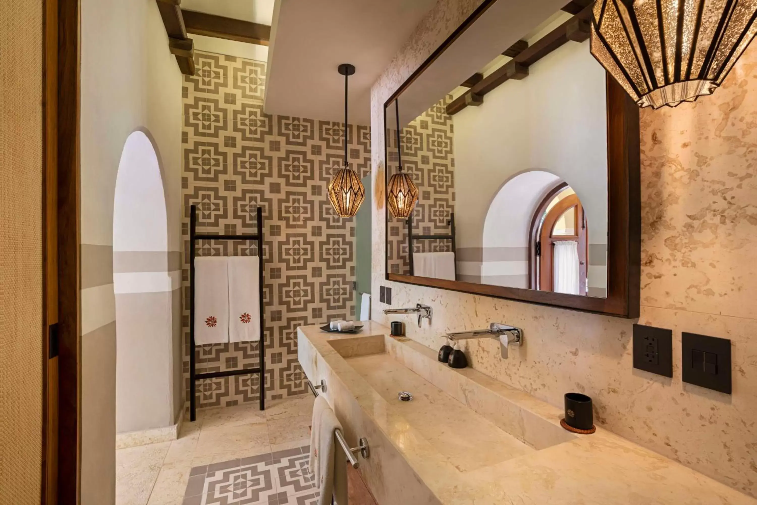 Bathroom in Hacienda Xcanatun, Angsana Heritage Collection