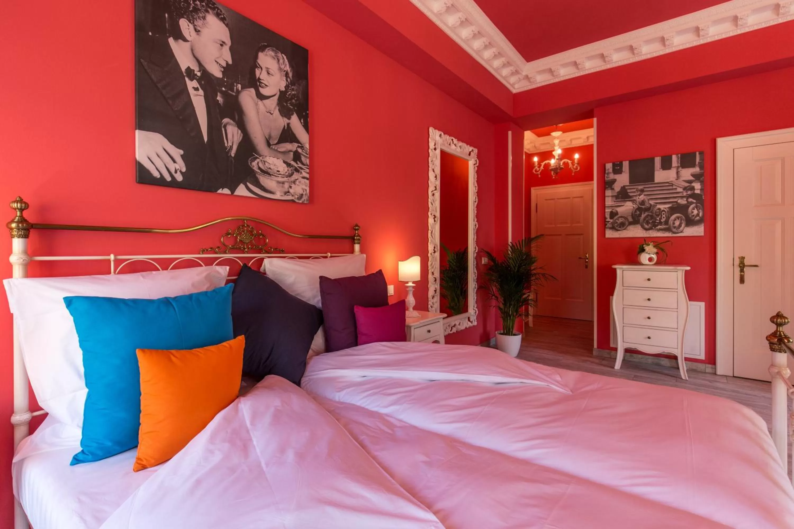 Photo of the whole room, Bed in Grande Albergo Giancarlo