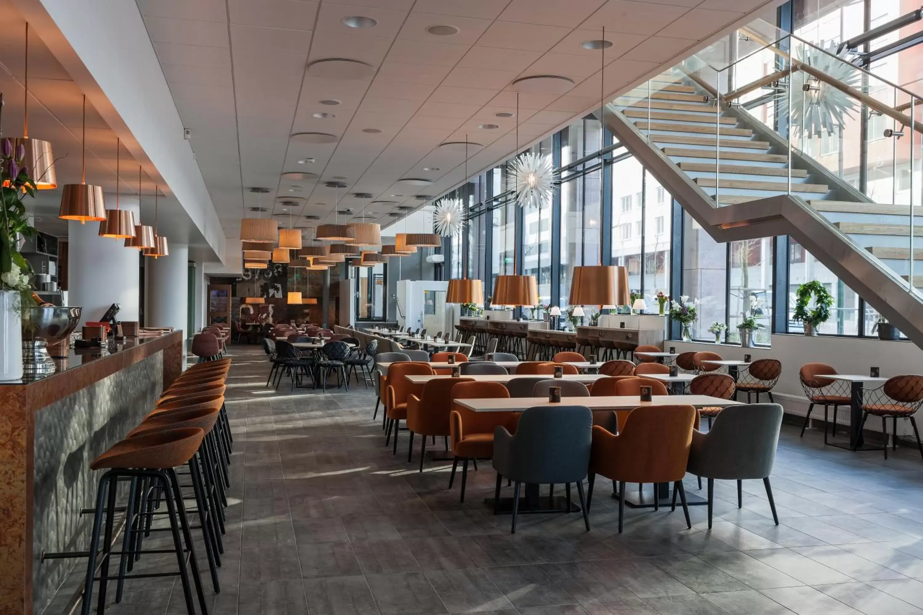 Lounge or bar, Restaurant/Places to Eat in Best Western Malmo Arena Hotel