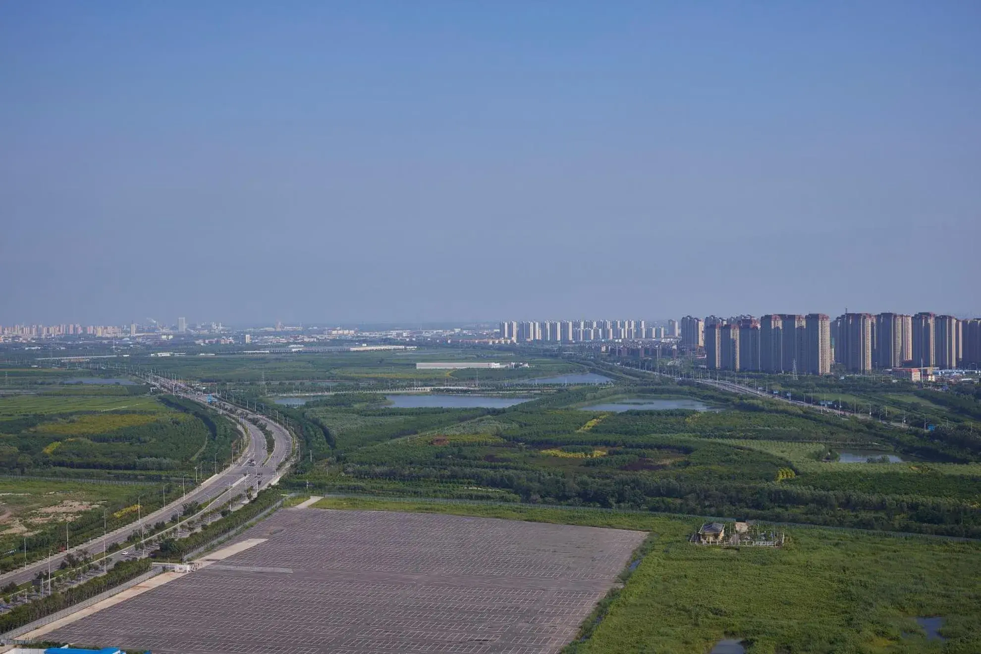 View (from property/room), Bird's-eye View in Four Points by Sheraton Tianjin National Convention and Exhibition Center