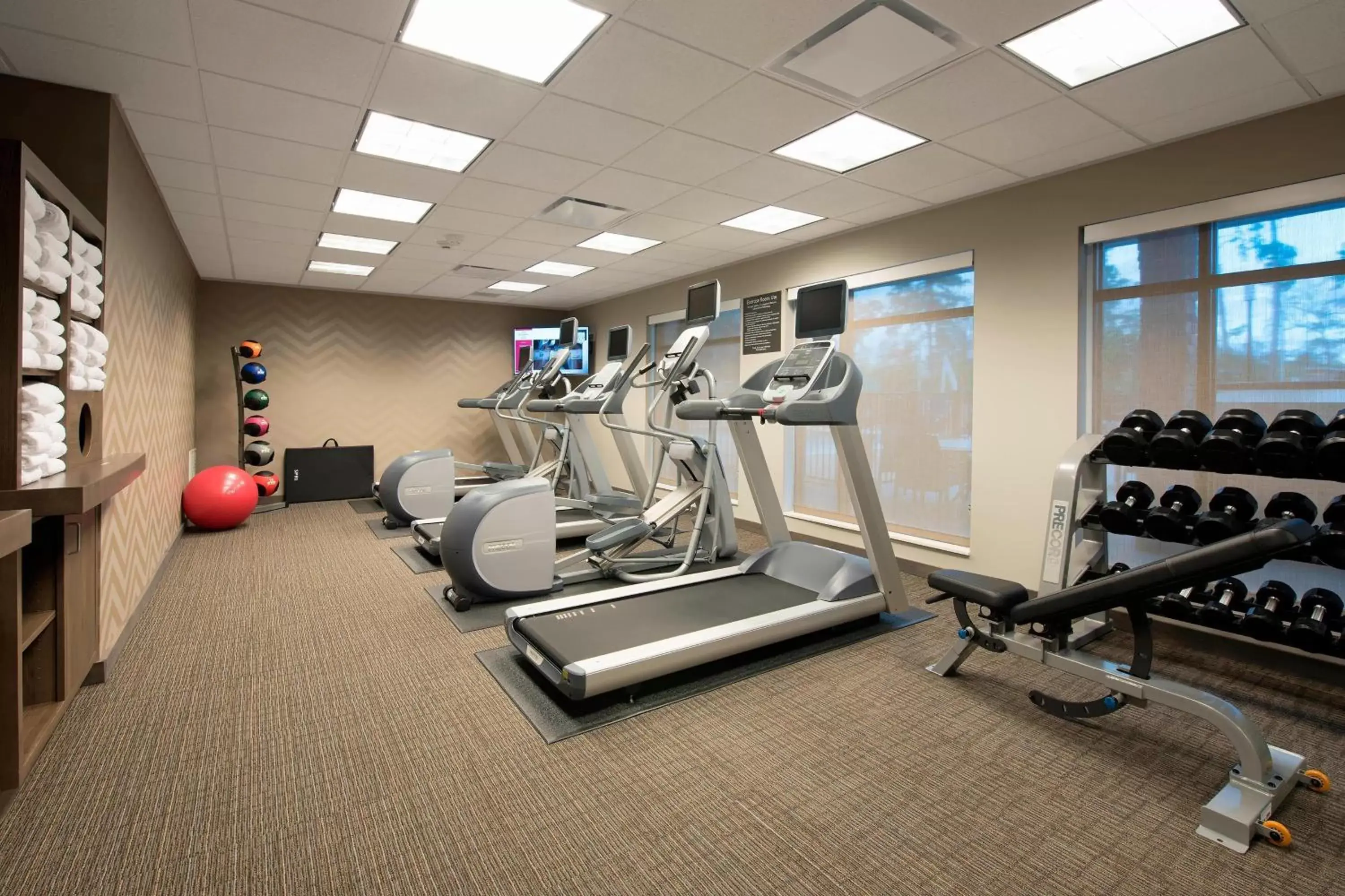 Fitness centre/facilities, Fitness Center/Facilities in Residence Inn by Marriott Houston Springwoods Village