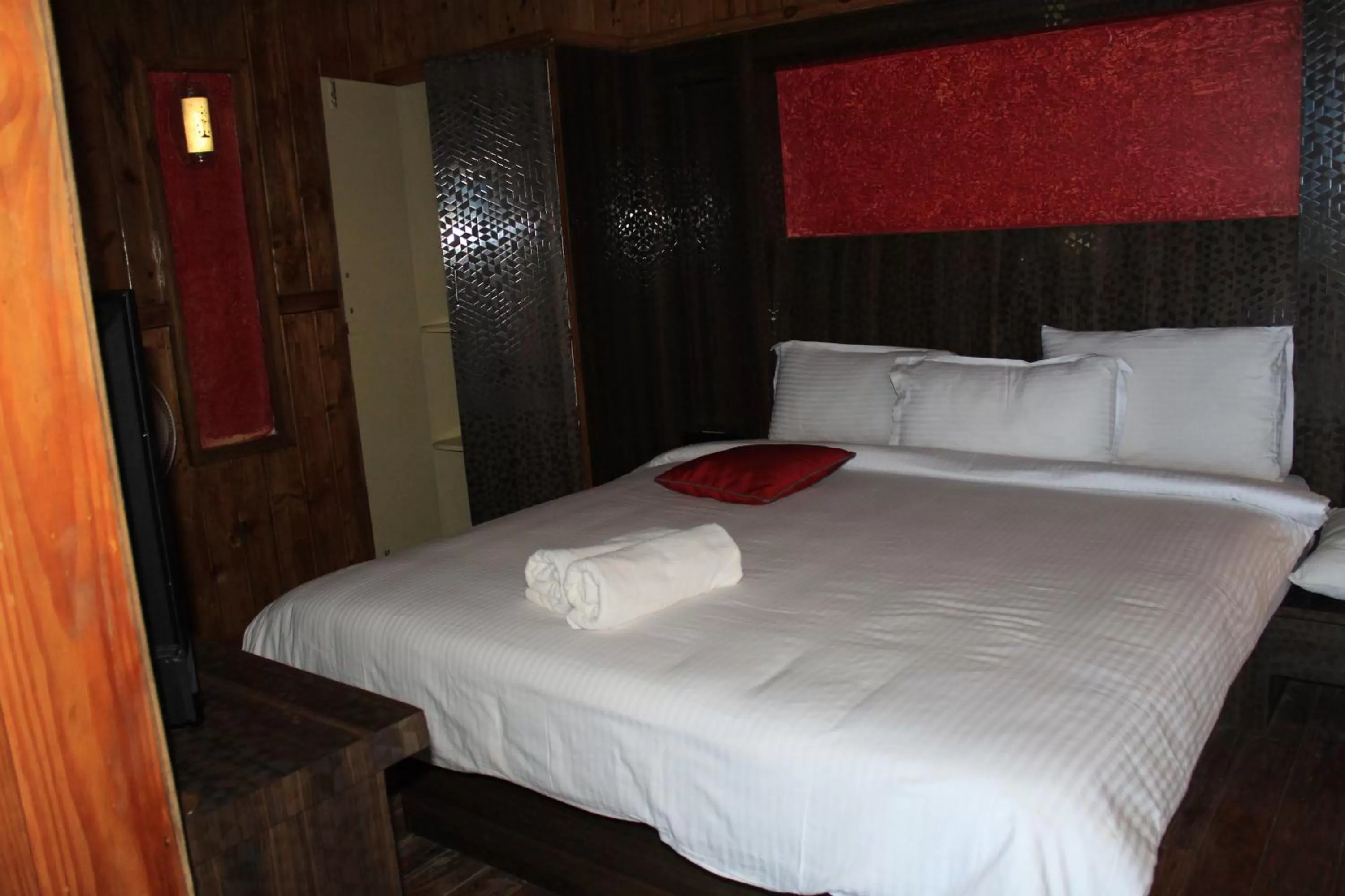 Bed in Greenwood Resort
