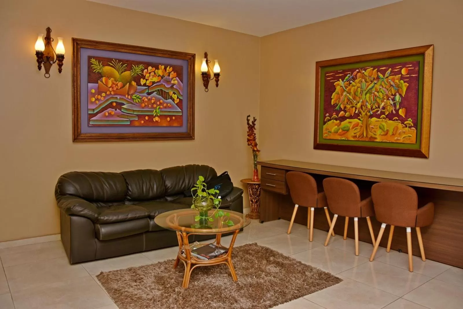 Seating area in Posada del Cielo