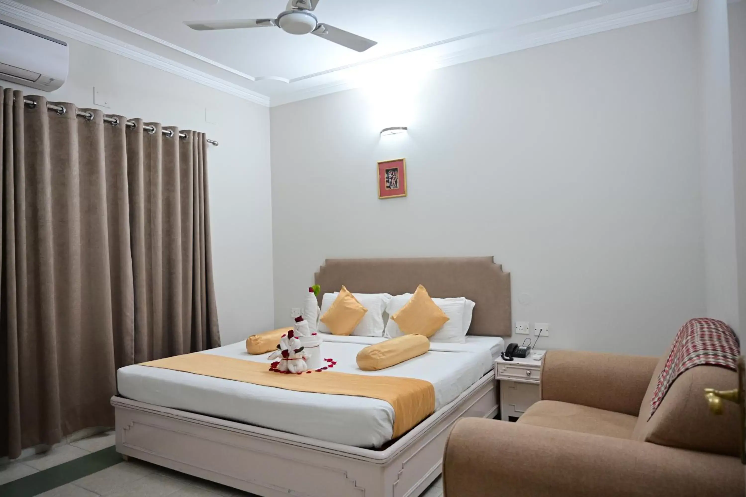 Bedroom, Bed in Toshali Sands Puri