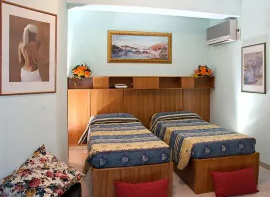 Bed in Villa Verdiana