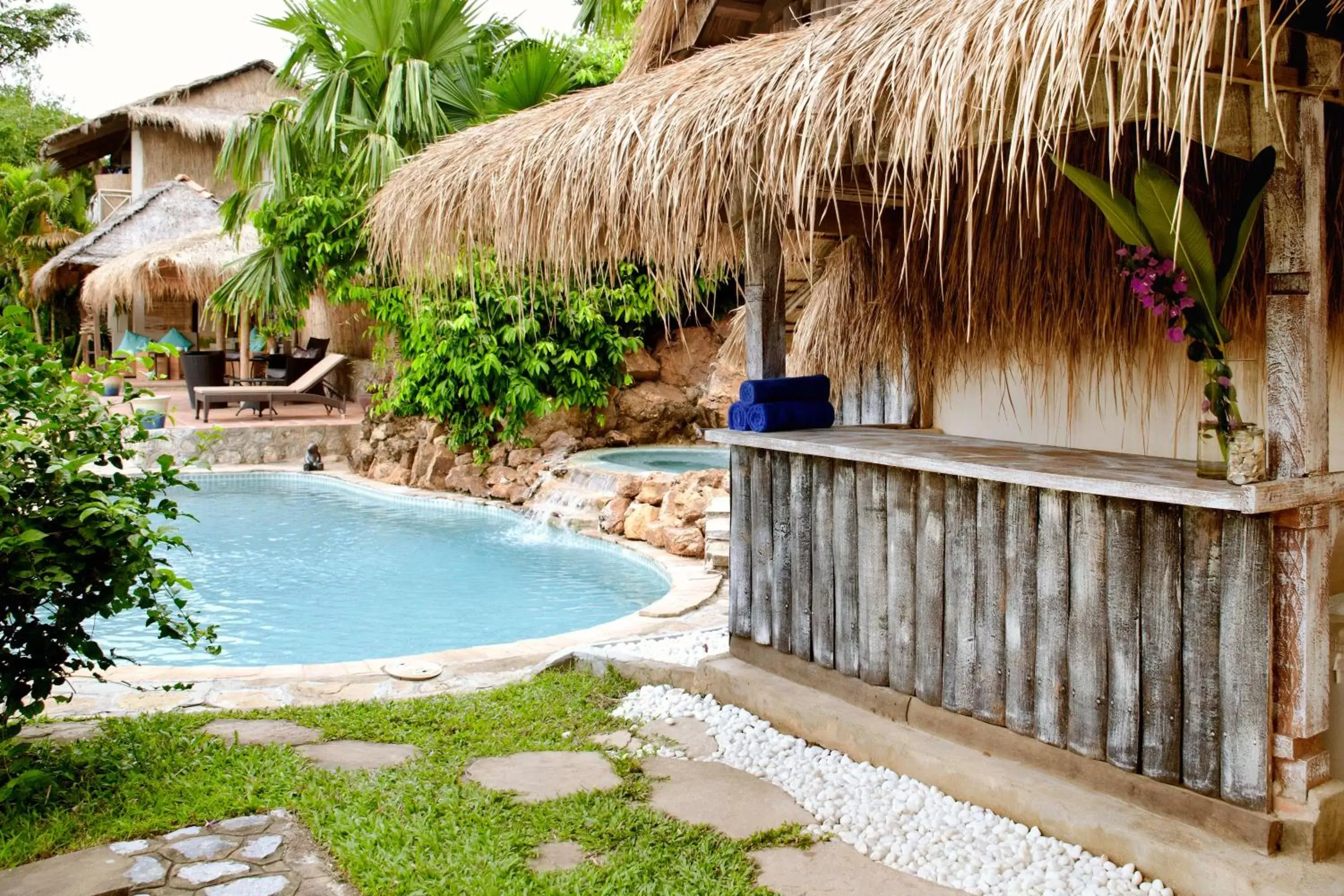 Swimming pool in The Beach House