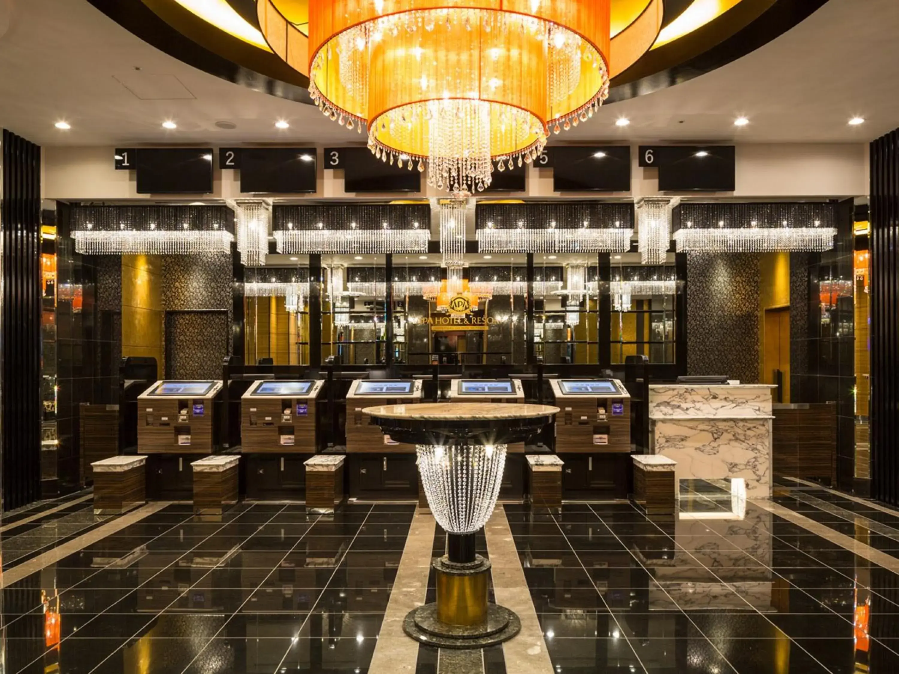 Lobby or reception in APA Hotel & Resort Nishishinjuku-Gochome-Eki Tower