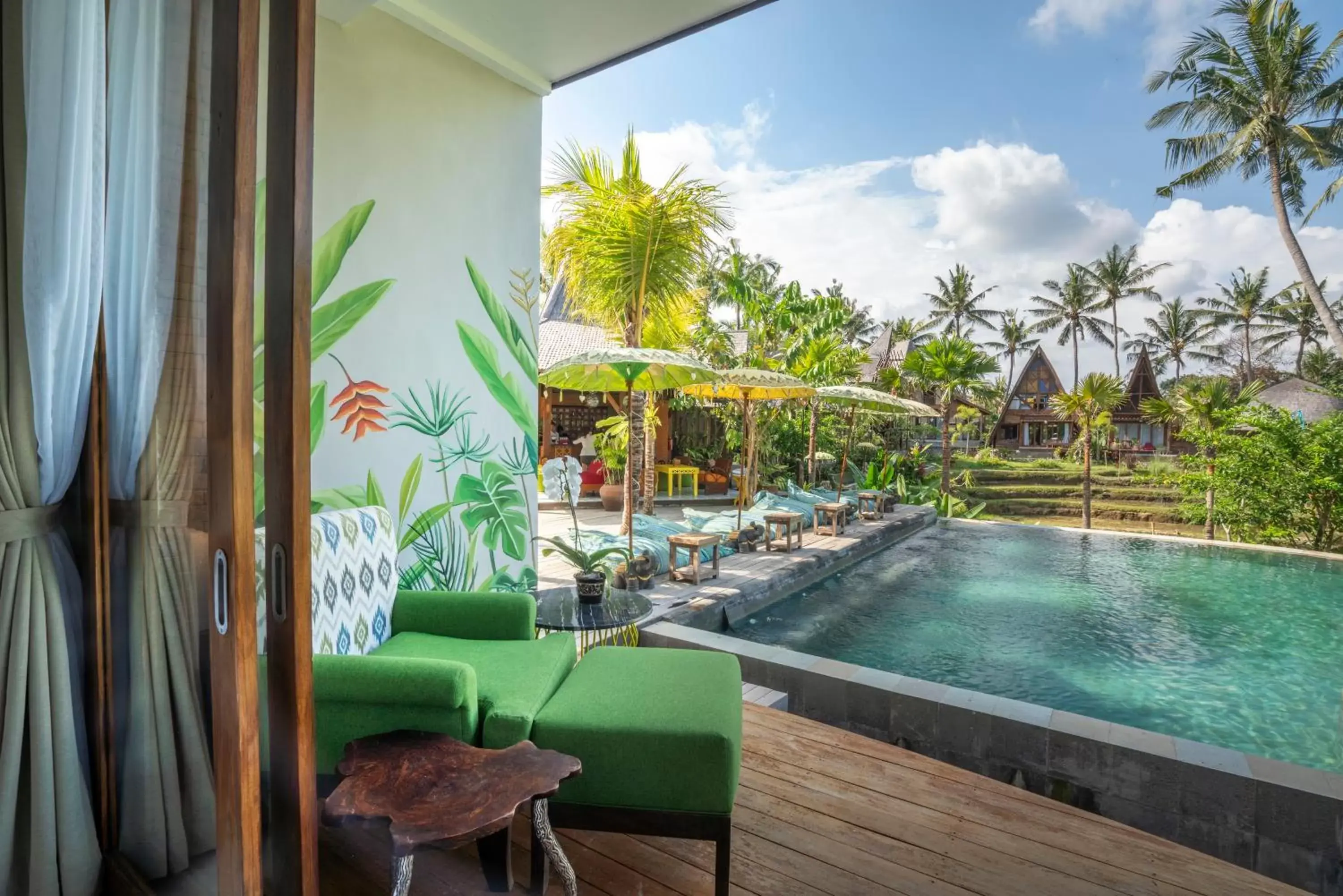 Property building, Swimming Pool in Menzel Ubud