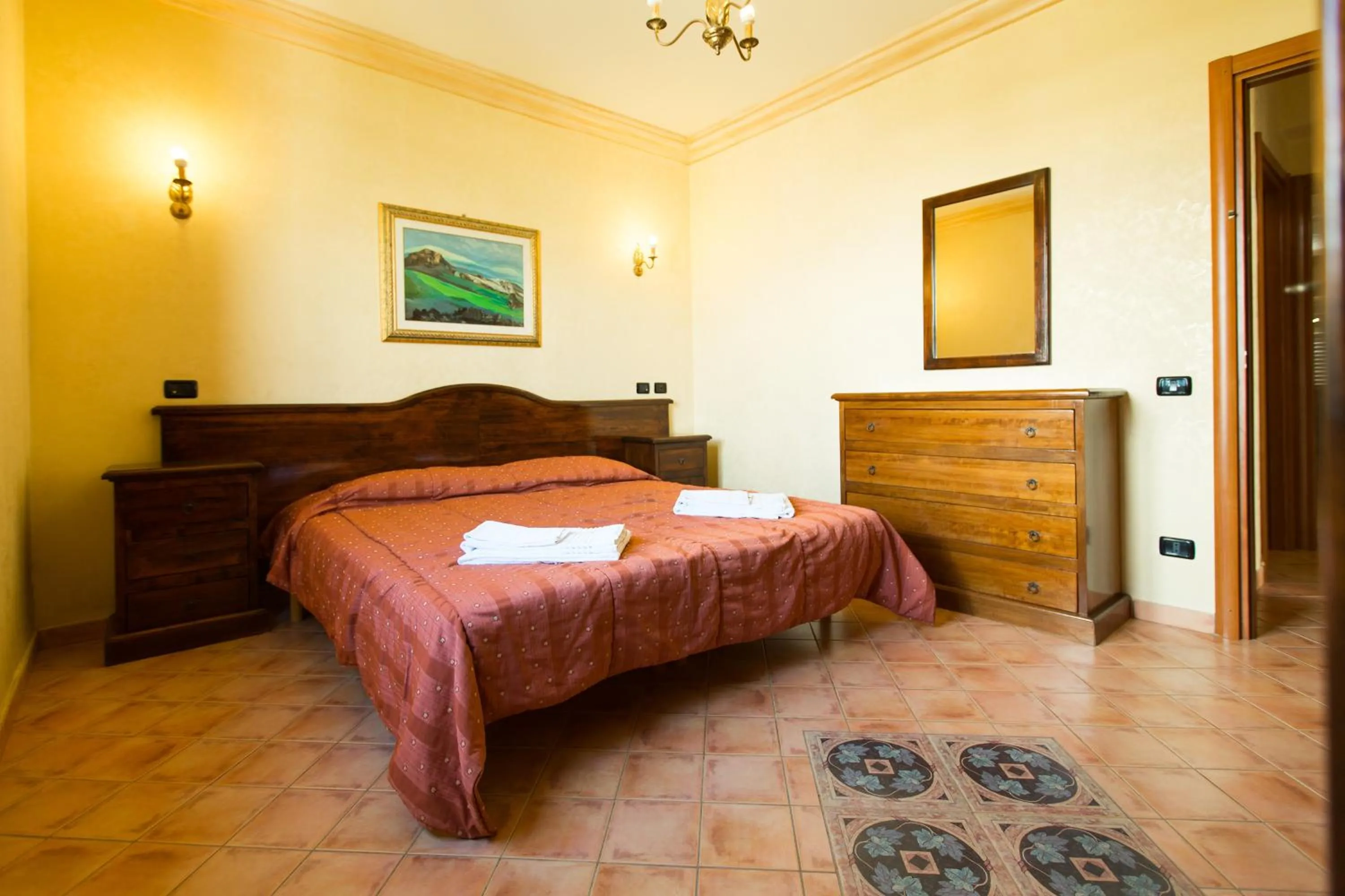 Bedroom, Bed in Triscinamare Hotel Residence