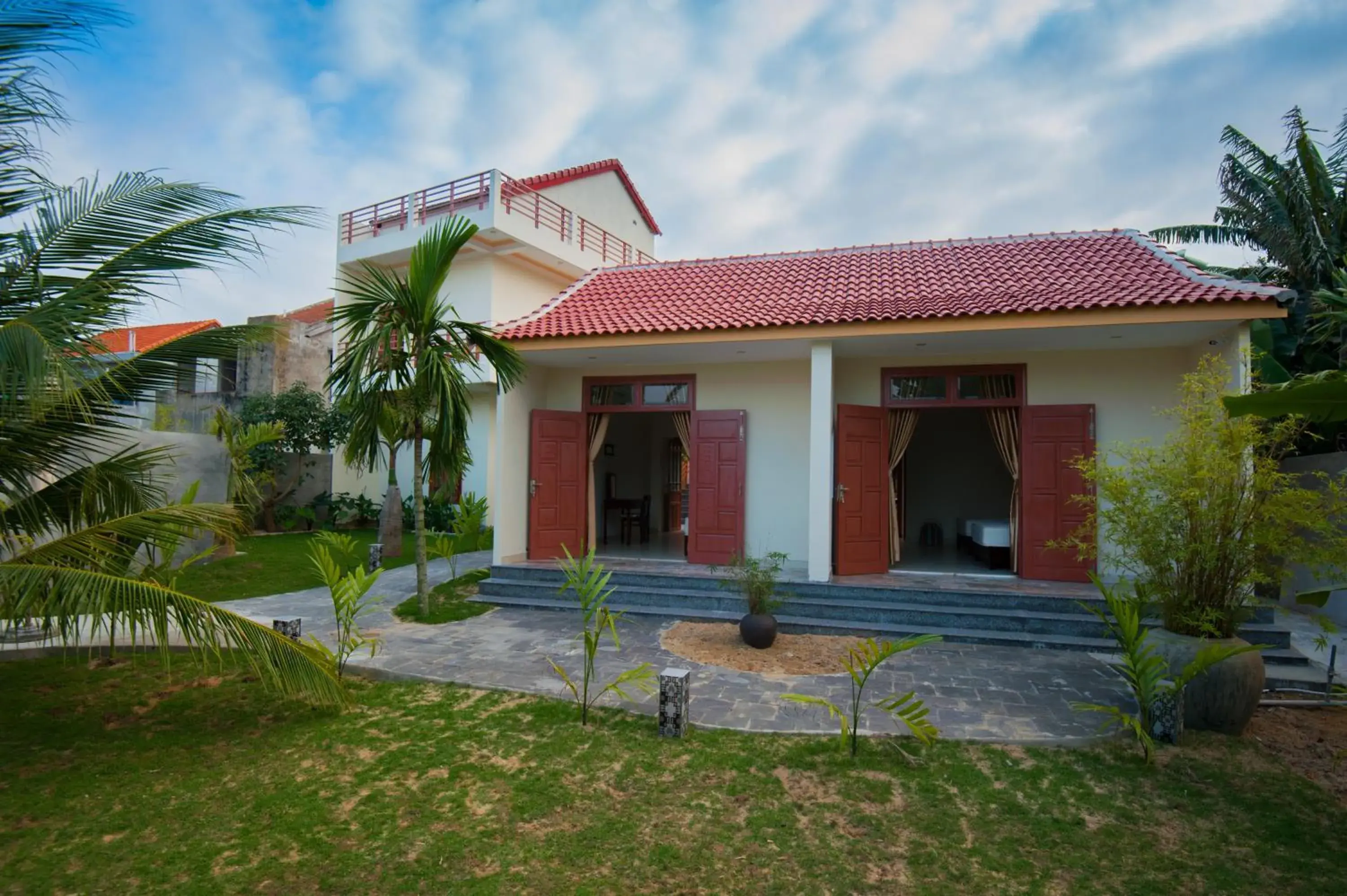 Facade/entrance, Property Building in Herbal Tea Homestay