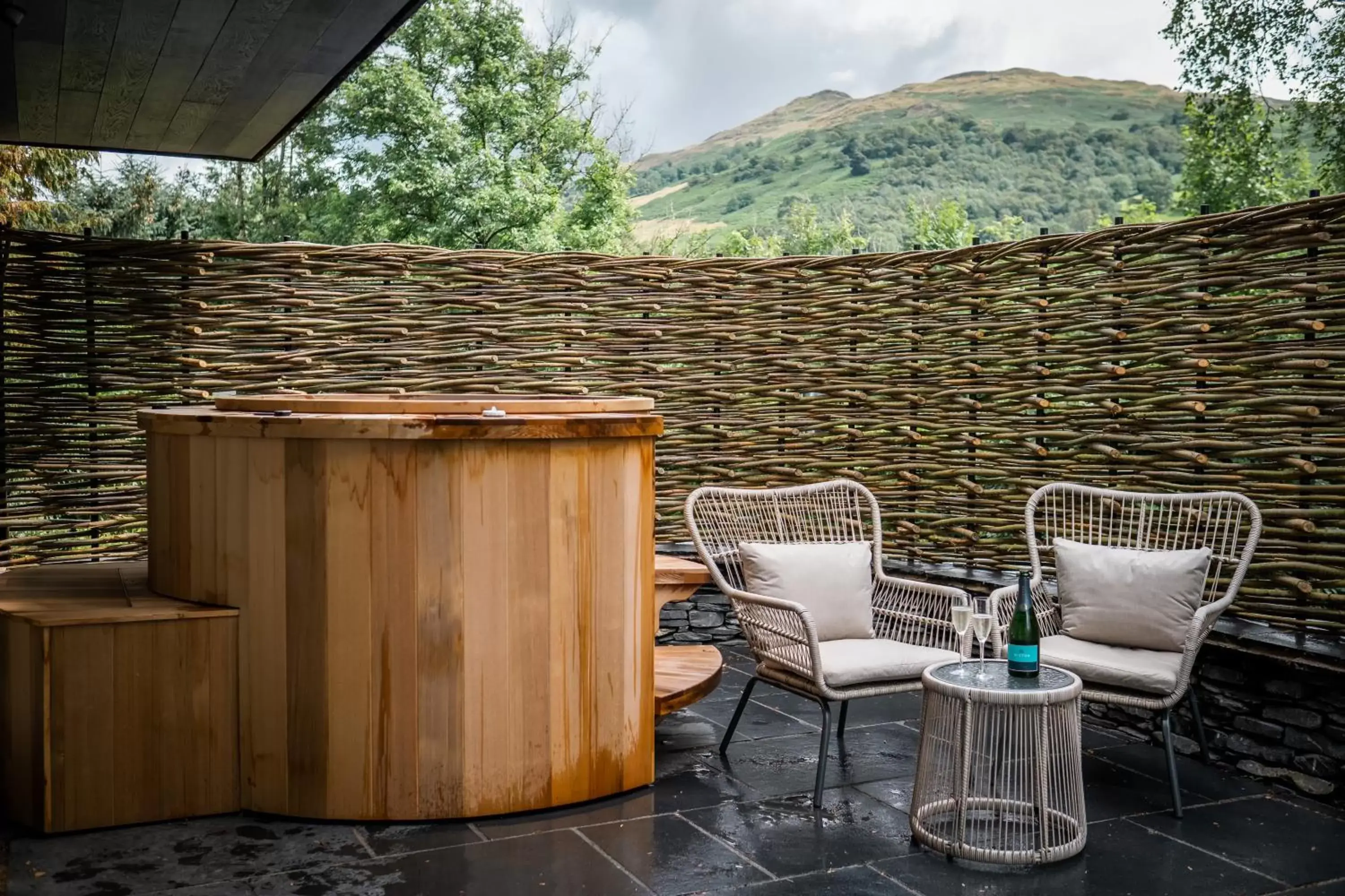 Patio in Rothay Manor Hotel