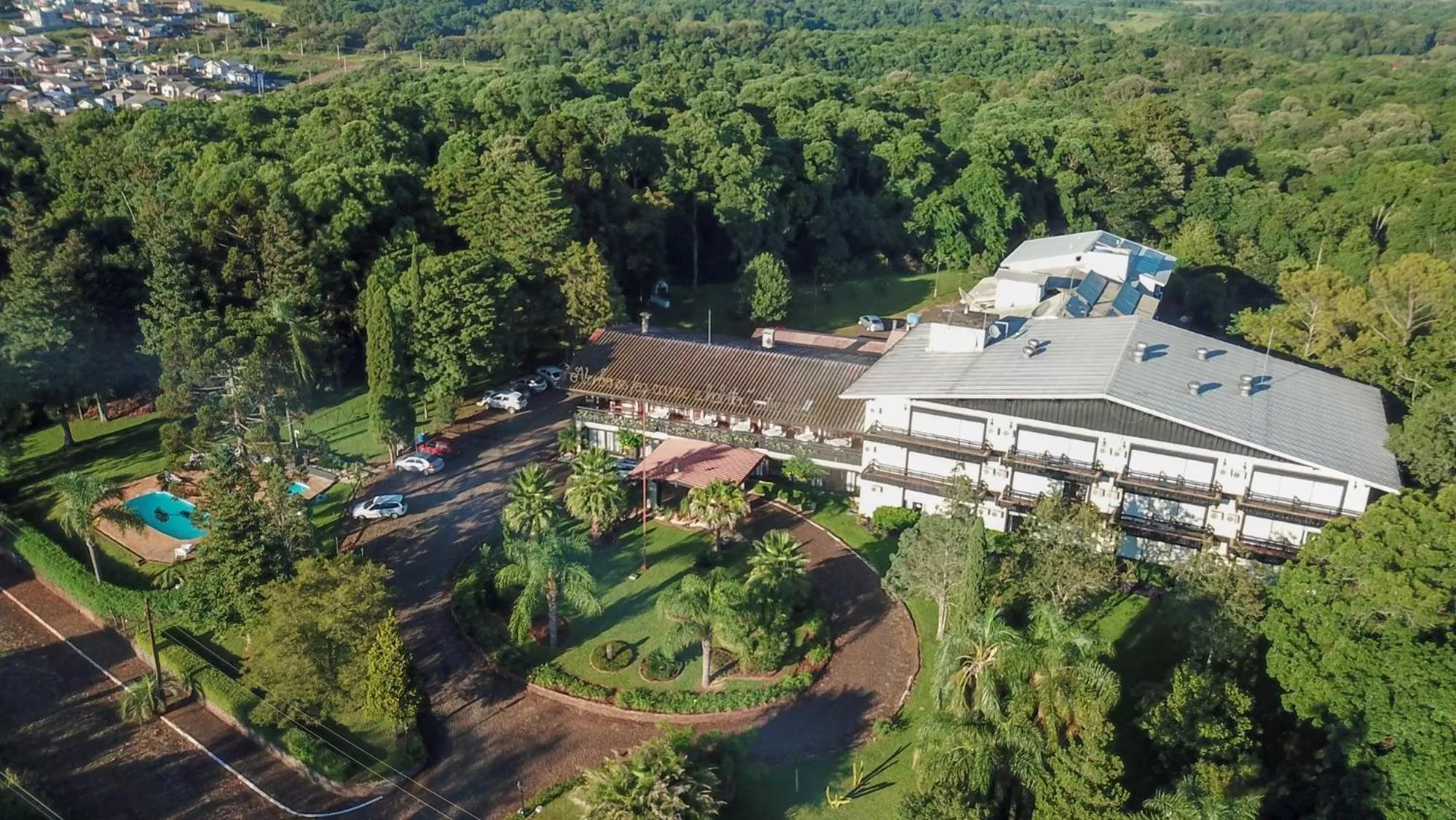 Property building, Bird's-eye View in Elsenau Hotel