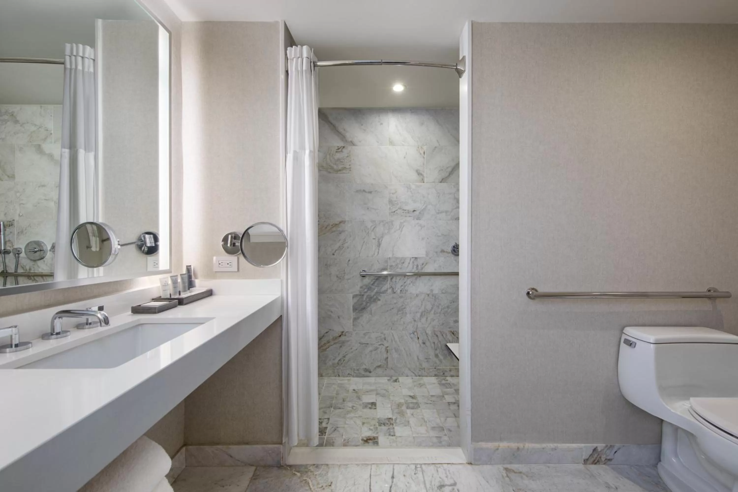 Bathroom in JW Marriott Essex House New York