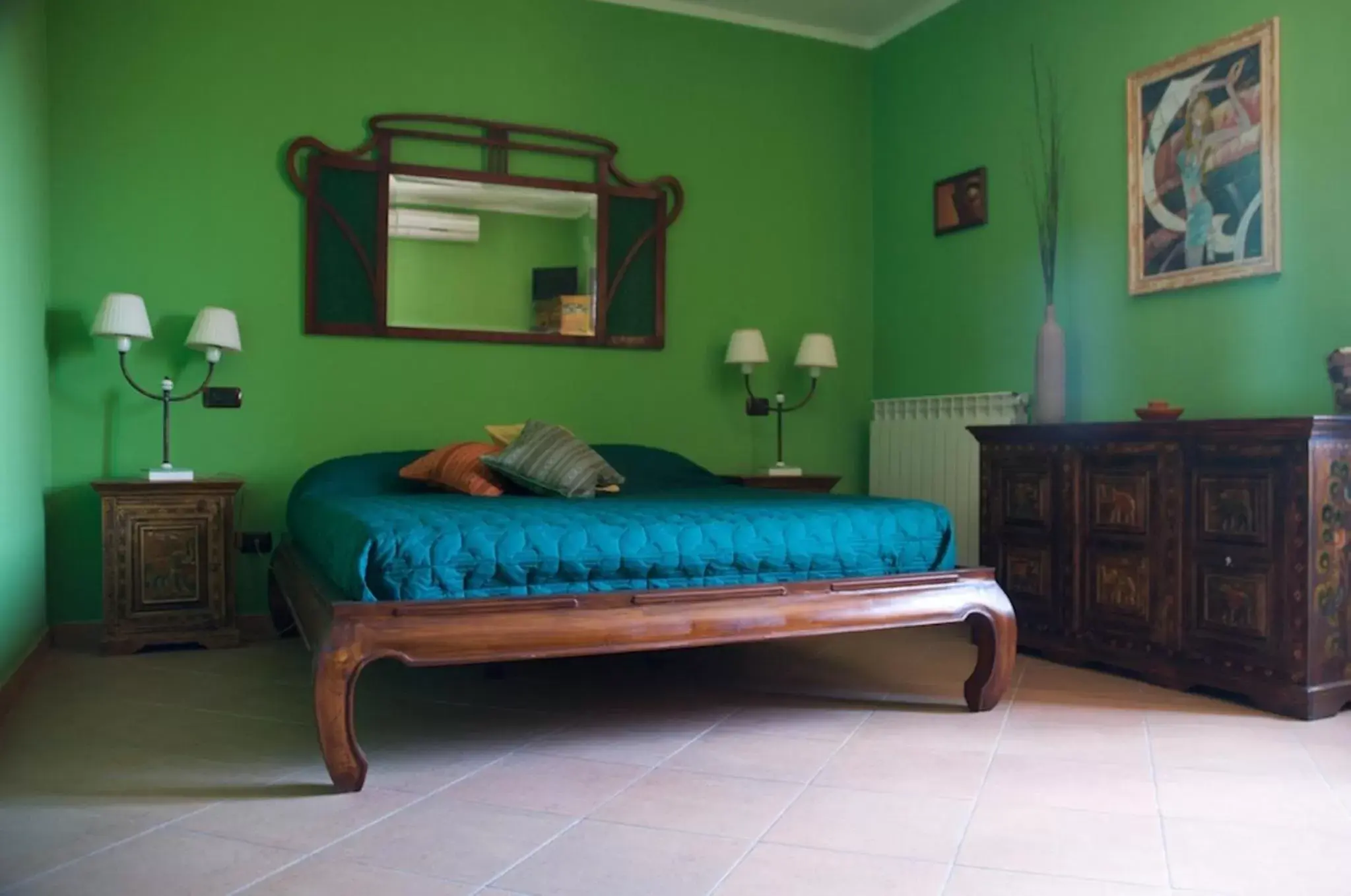 Bedroom, Bed in Palazzo Conforti Tree House Resort