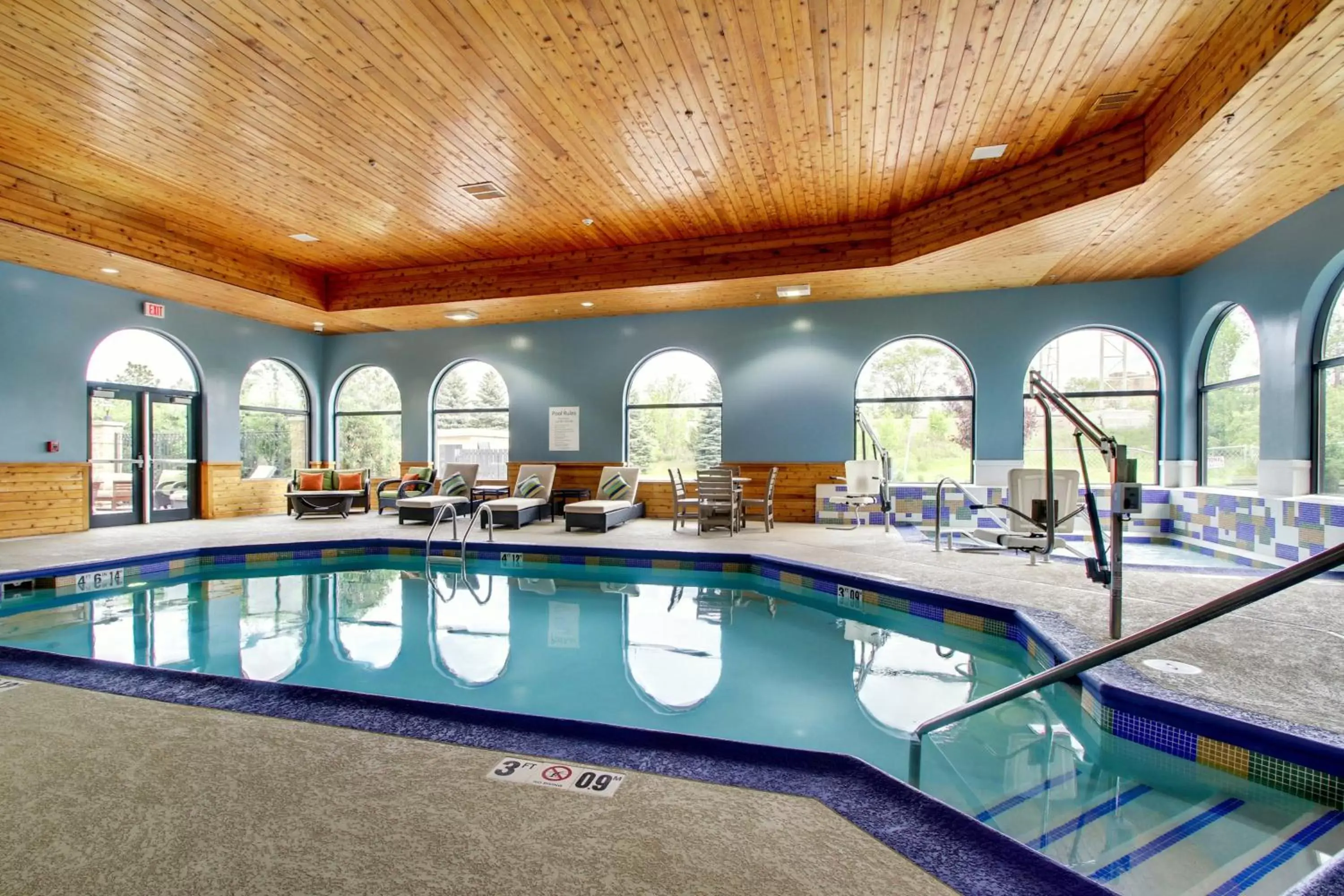 Swimming Pool in Holiday Inn Express & Suites Aurora - Naperville, an IHG Hotel