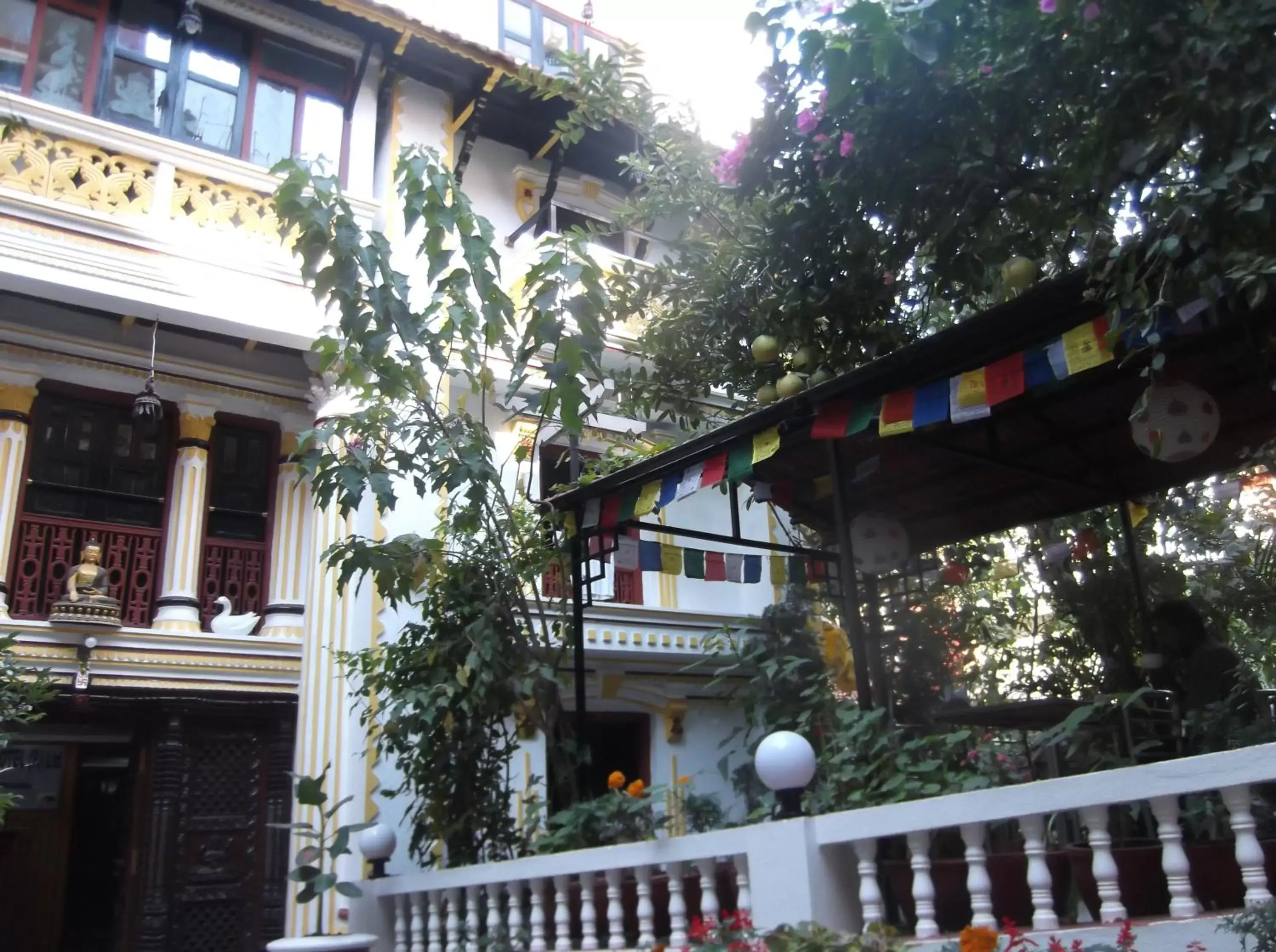 Garden, Property Building in Kathmandu Boutique Hotel