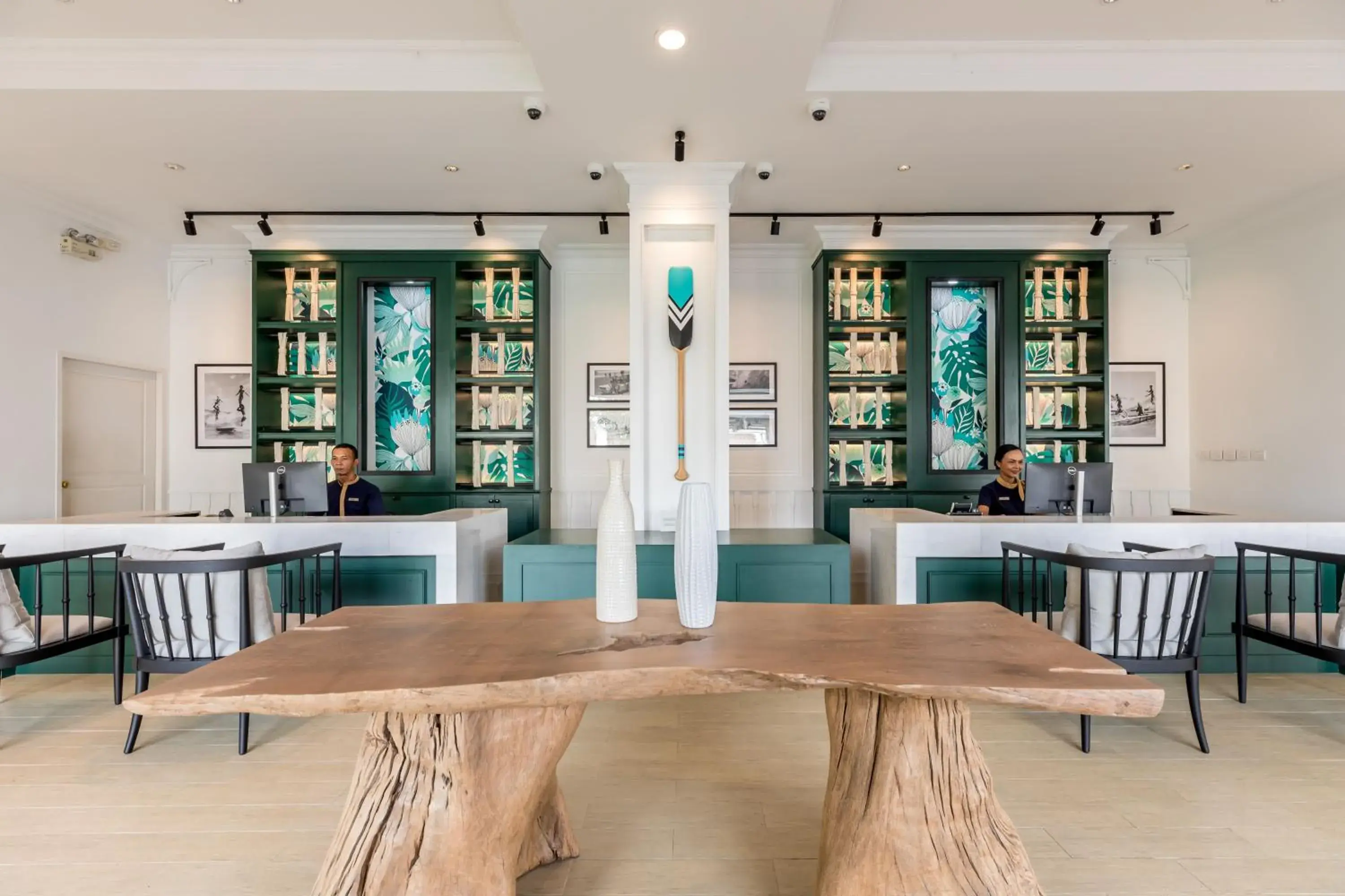 Lobby or reception in OUTRIGGER Koh Samui Beach Resort - SHA Extra Plus Lobby or reception in OUTRIGGER Koh Samui Beach Resort - SHA Extra Plus