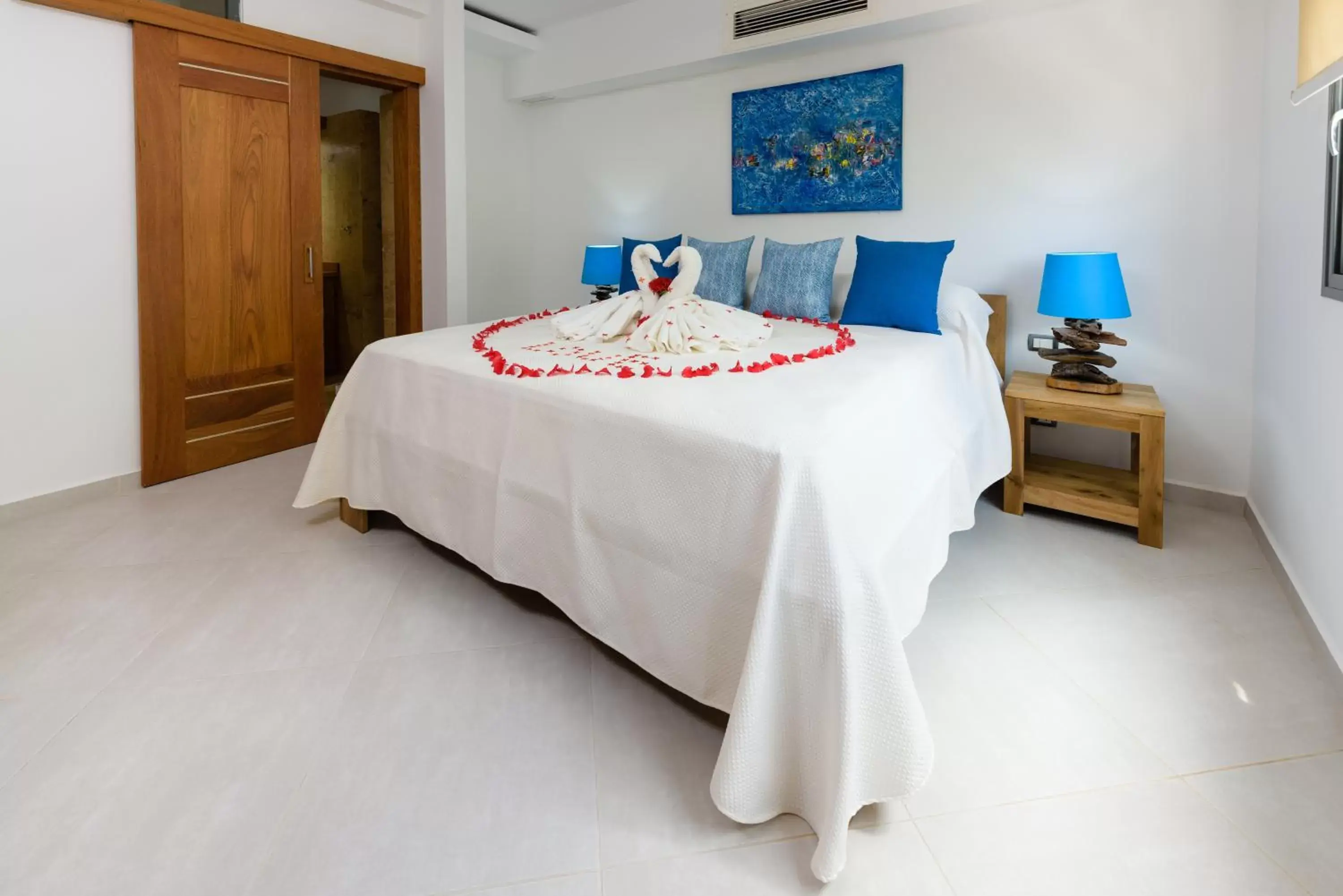 Bedroom, Bed in Aligio Apart-hotel & Spa - Las Terrenas