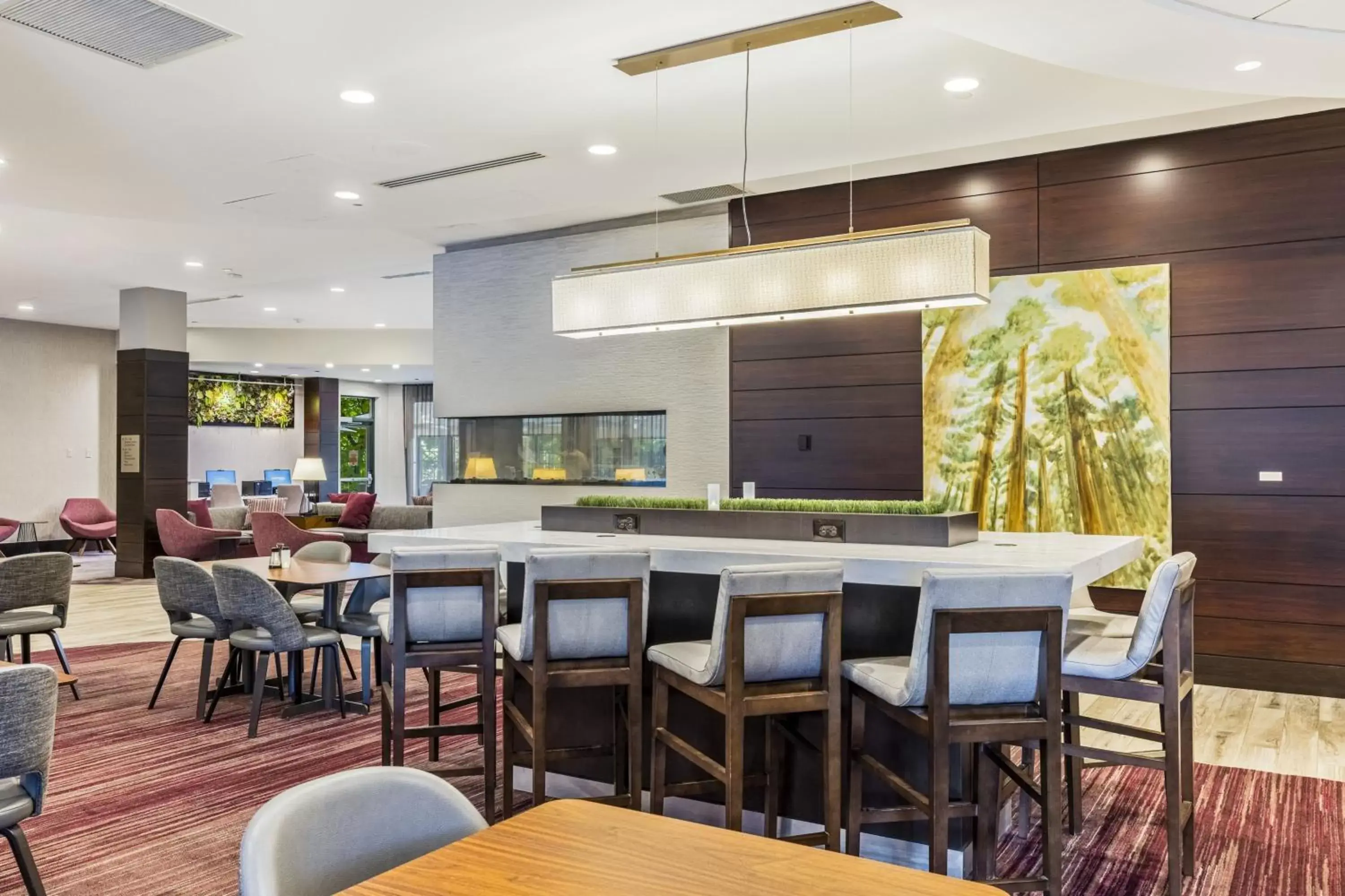 Restaurant/places to eat, Lounge/Bar in Courtyard by Marriott Boston Waltham