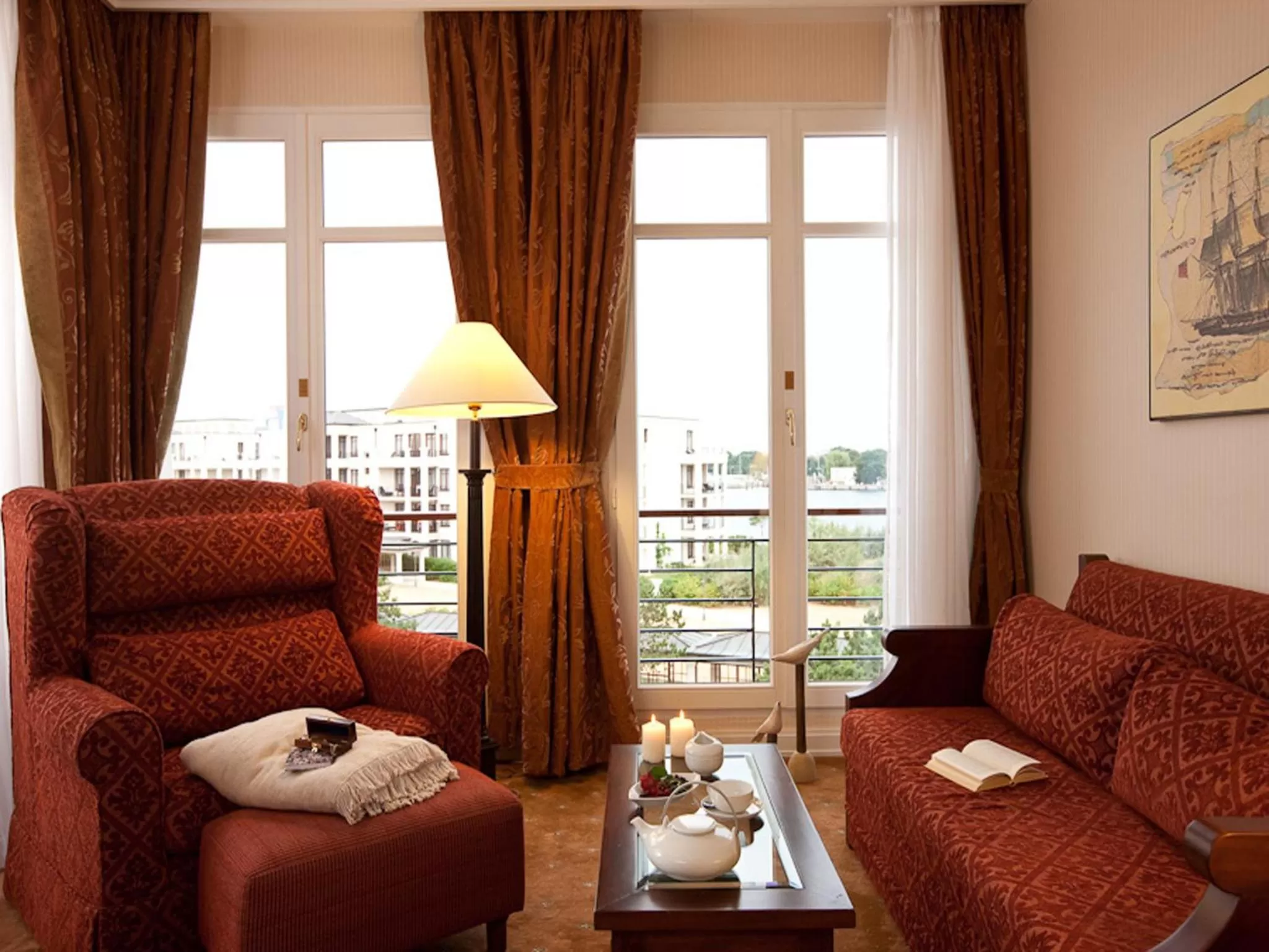 Captain's Suite Park View in Yachthafenresidenz Hohe Düne