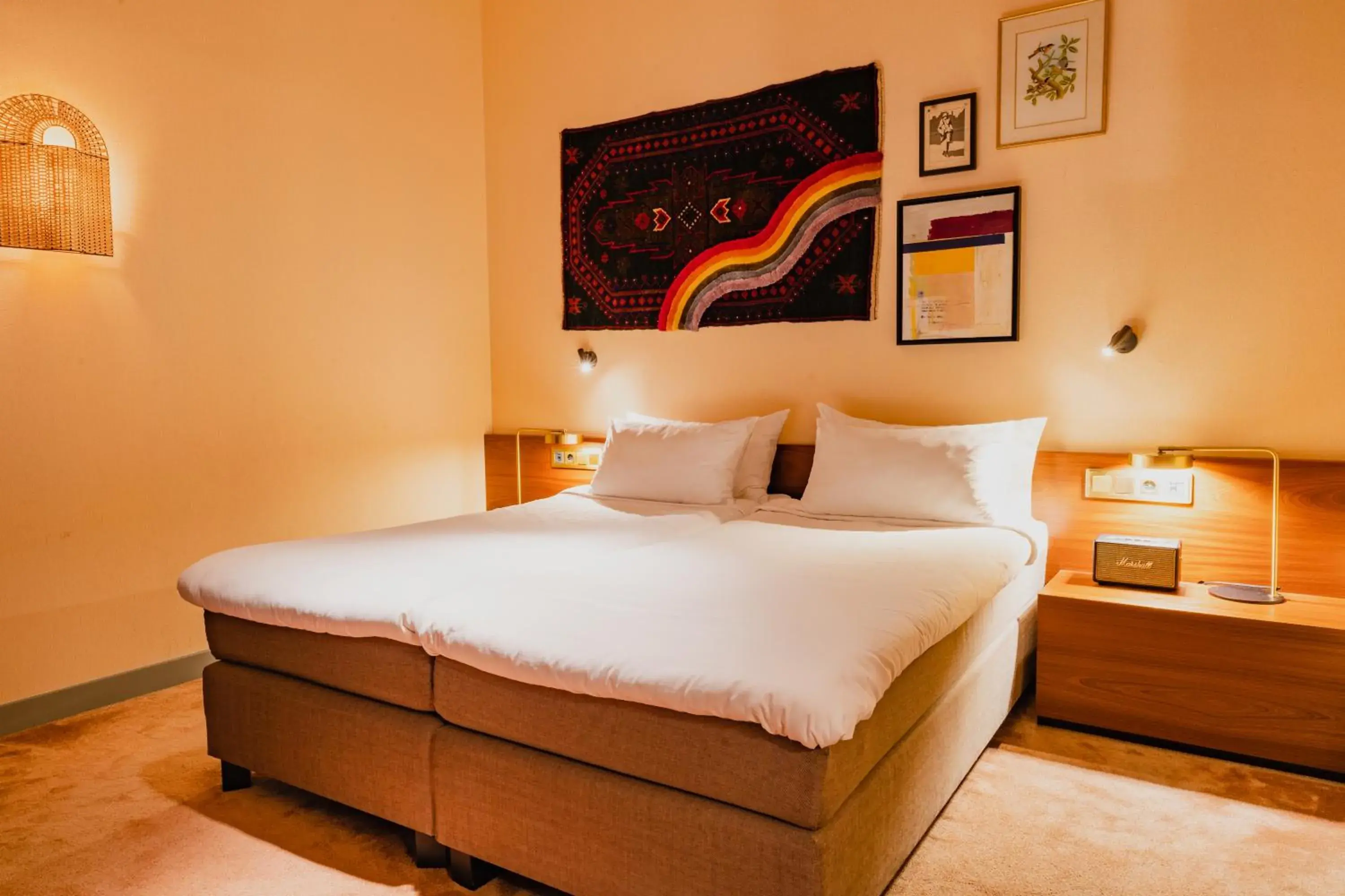 Bed in Hotel Mercier Bed in Hotel Mercier