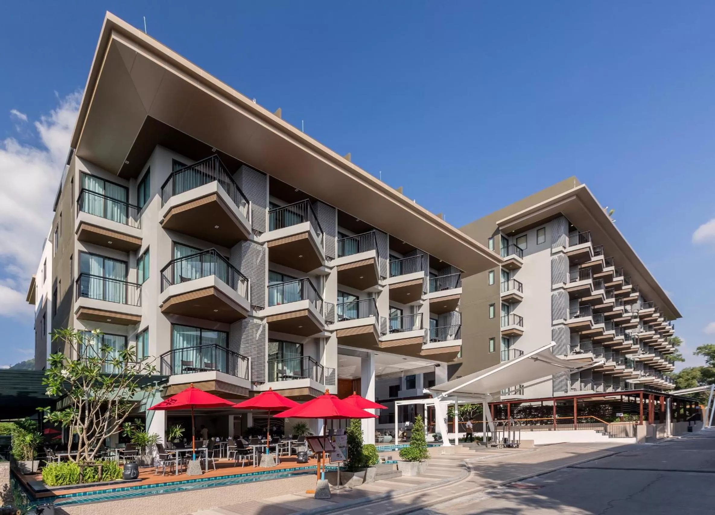 Facade/entrance in The Charm Resort Phuket - SHA Certified