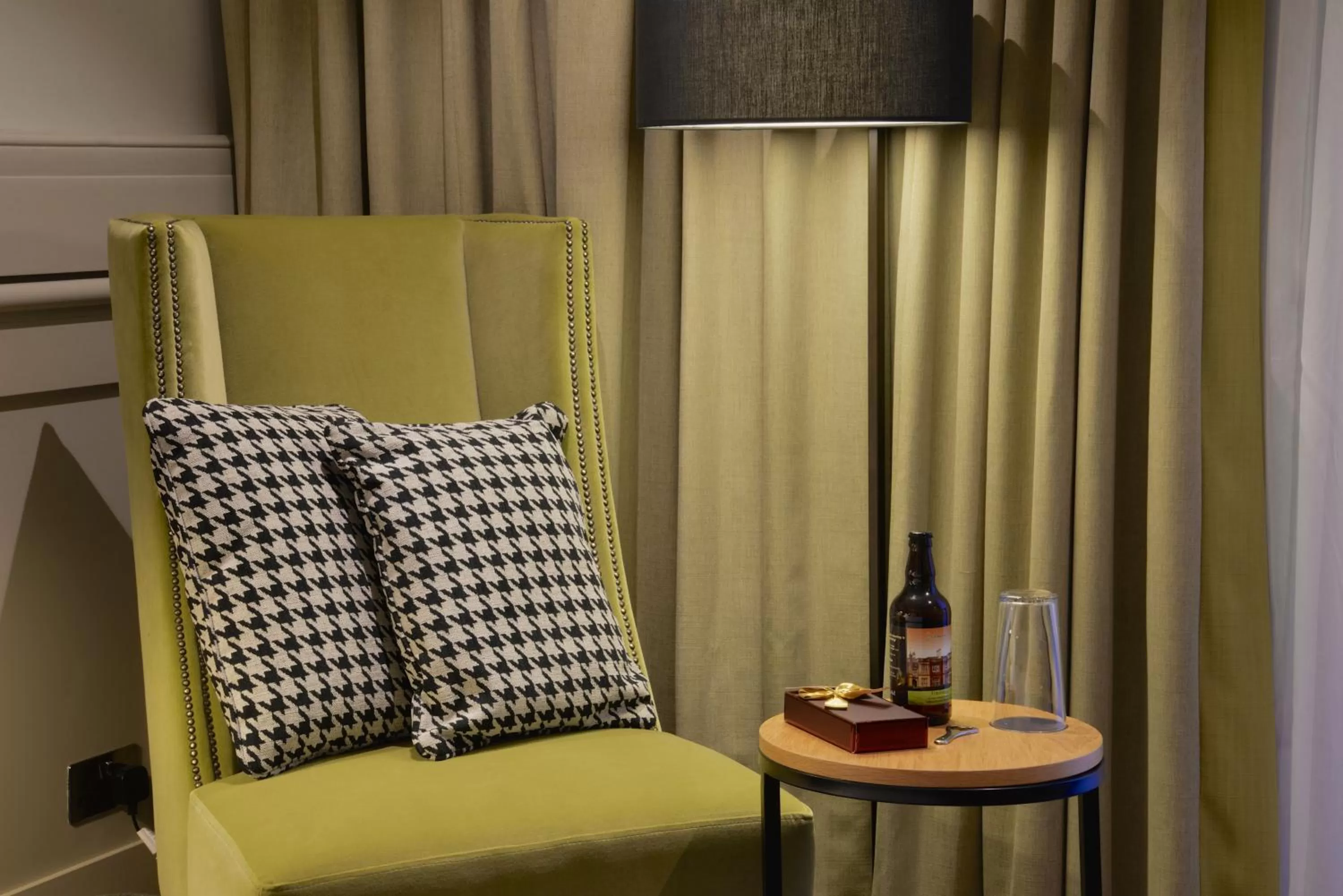 Seating area in De Vere Cranage Estate