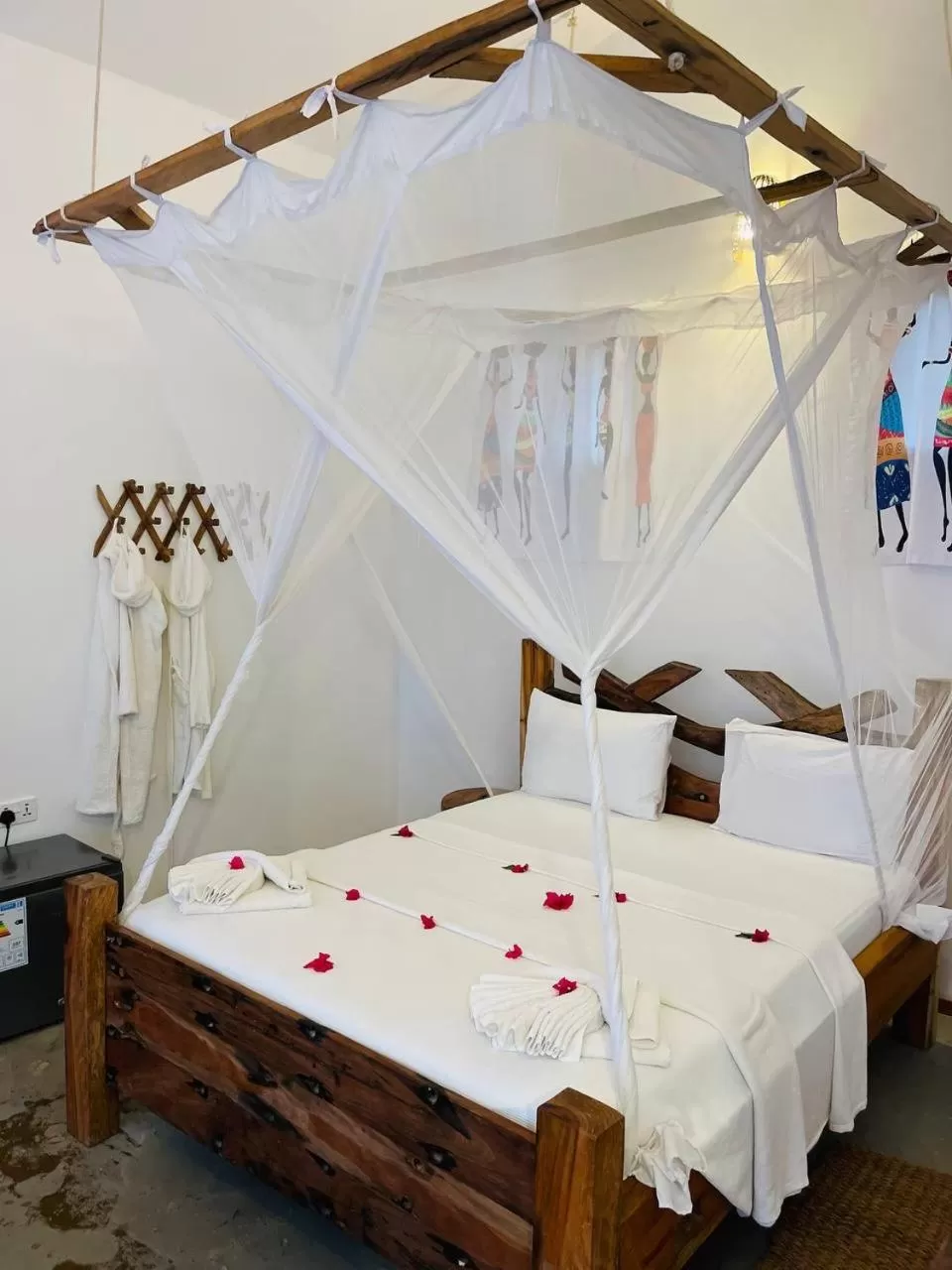 Bed in Babalao Bungalows