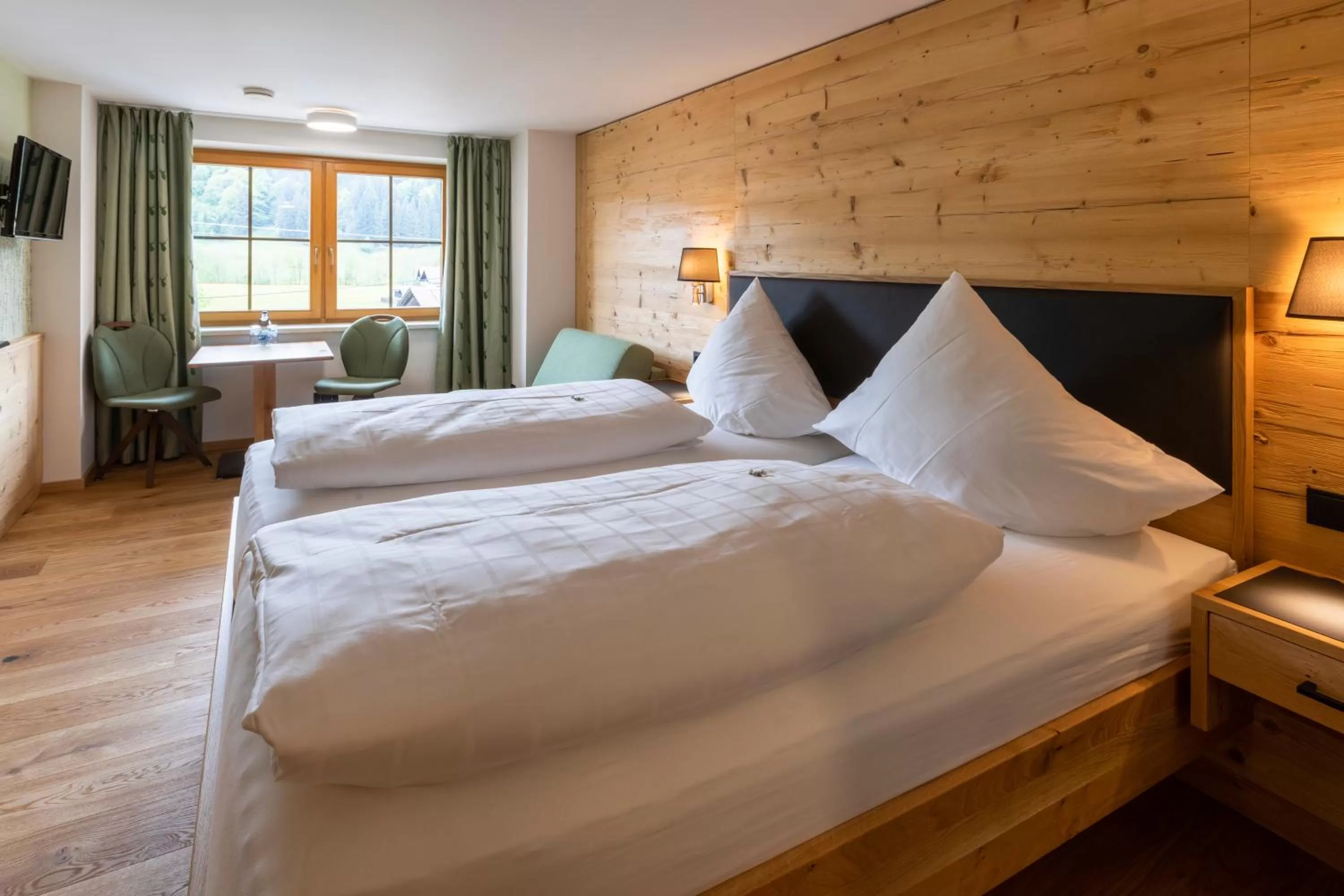 Bed in Brauereigasthof Schäffler