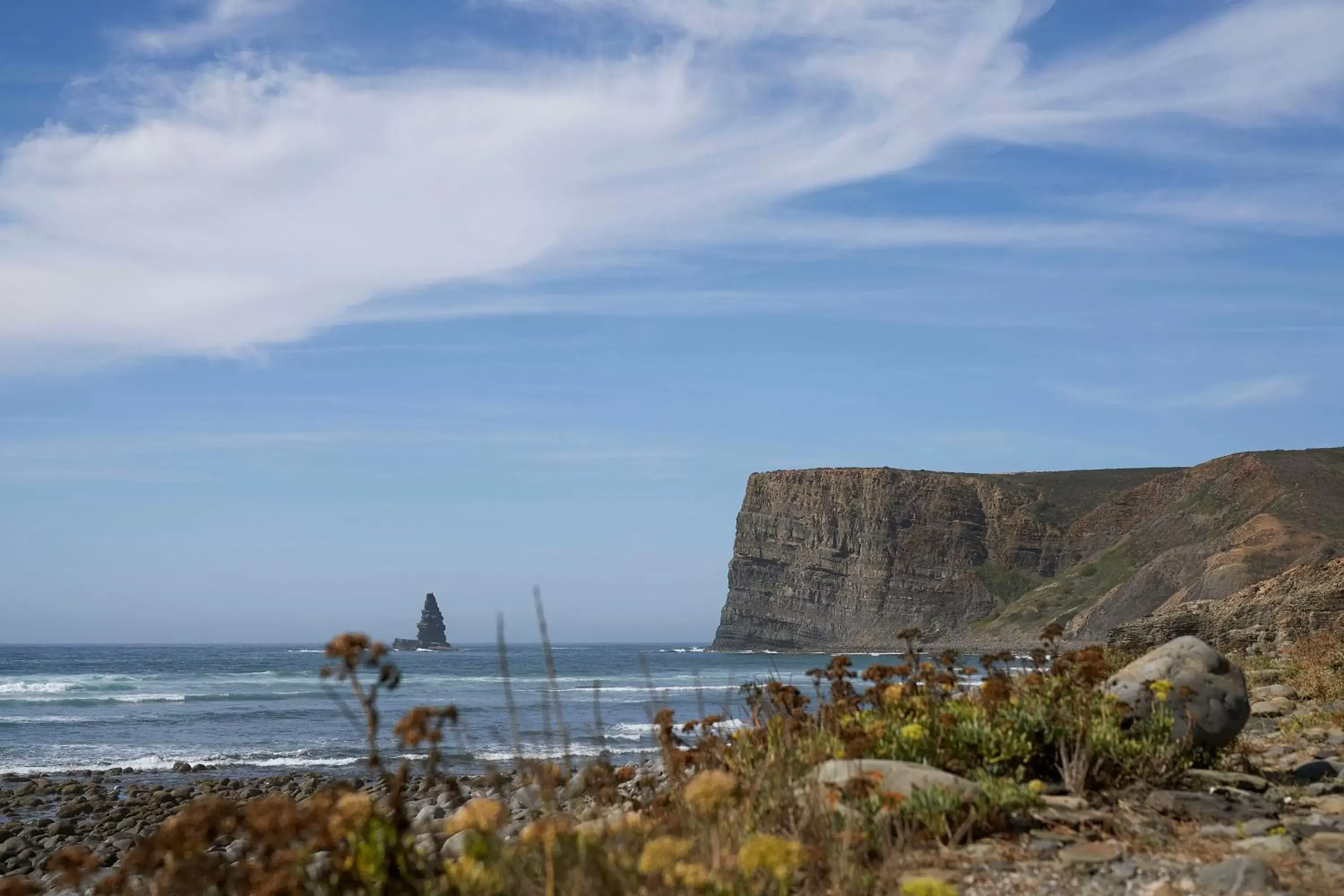 Natural landscape in Praia do Canal Nature Resort