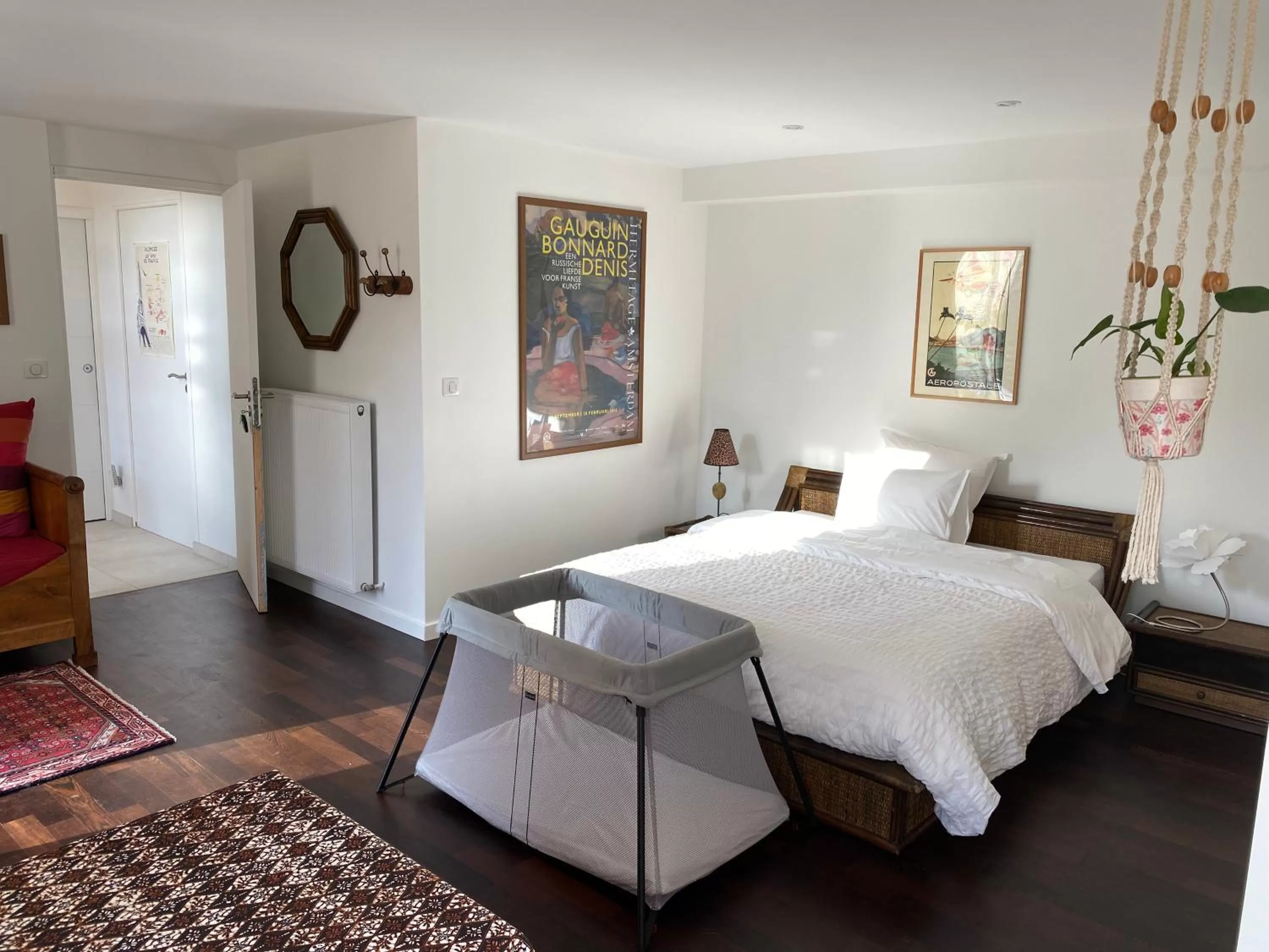 Bedroom, Bed in Les Cabanons