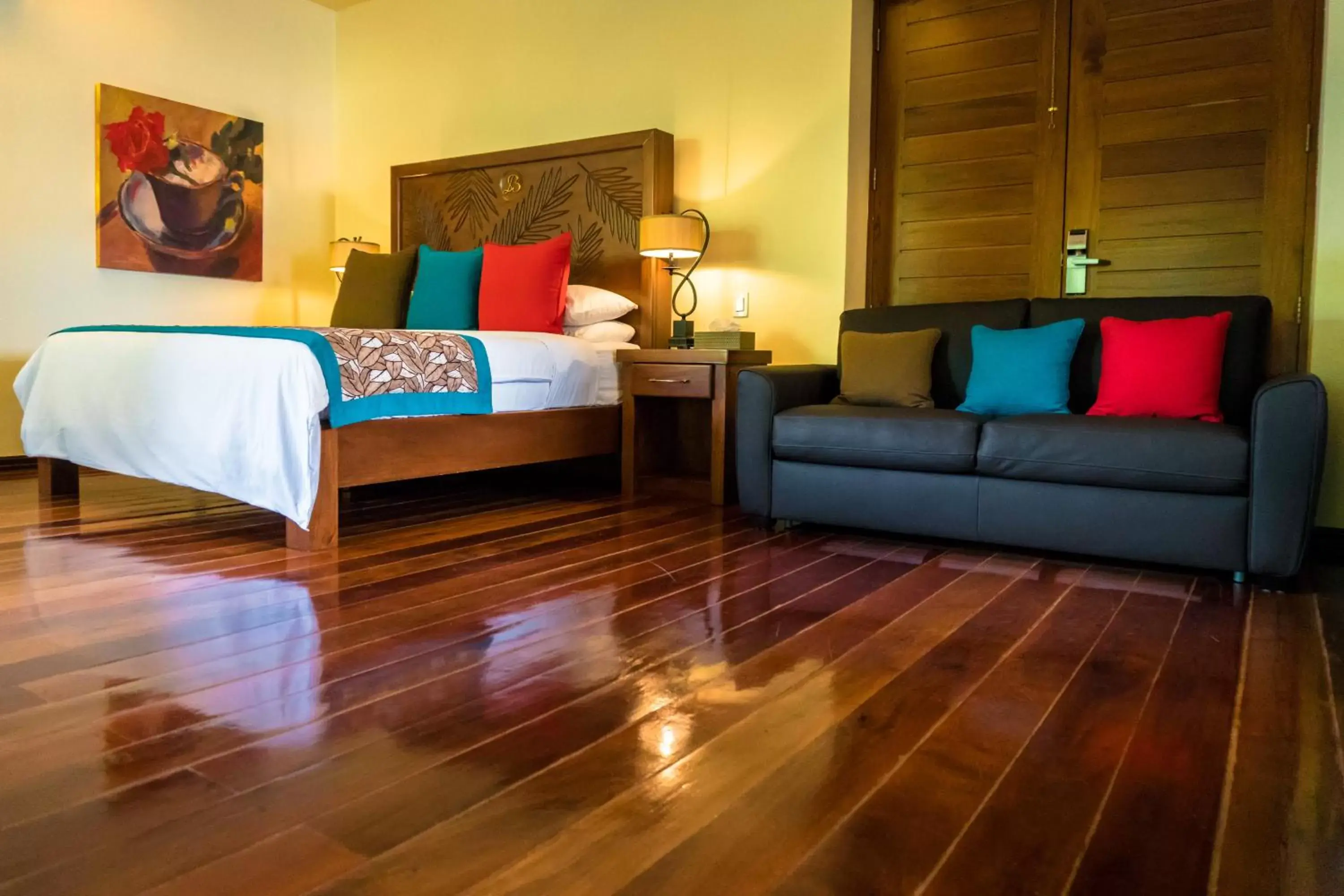 Living room, Bed in Baldi Hot Springs Hotel & Spa