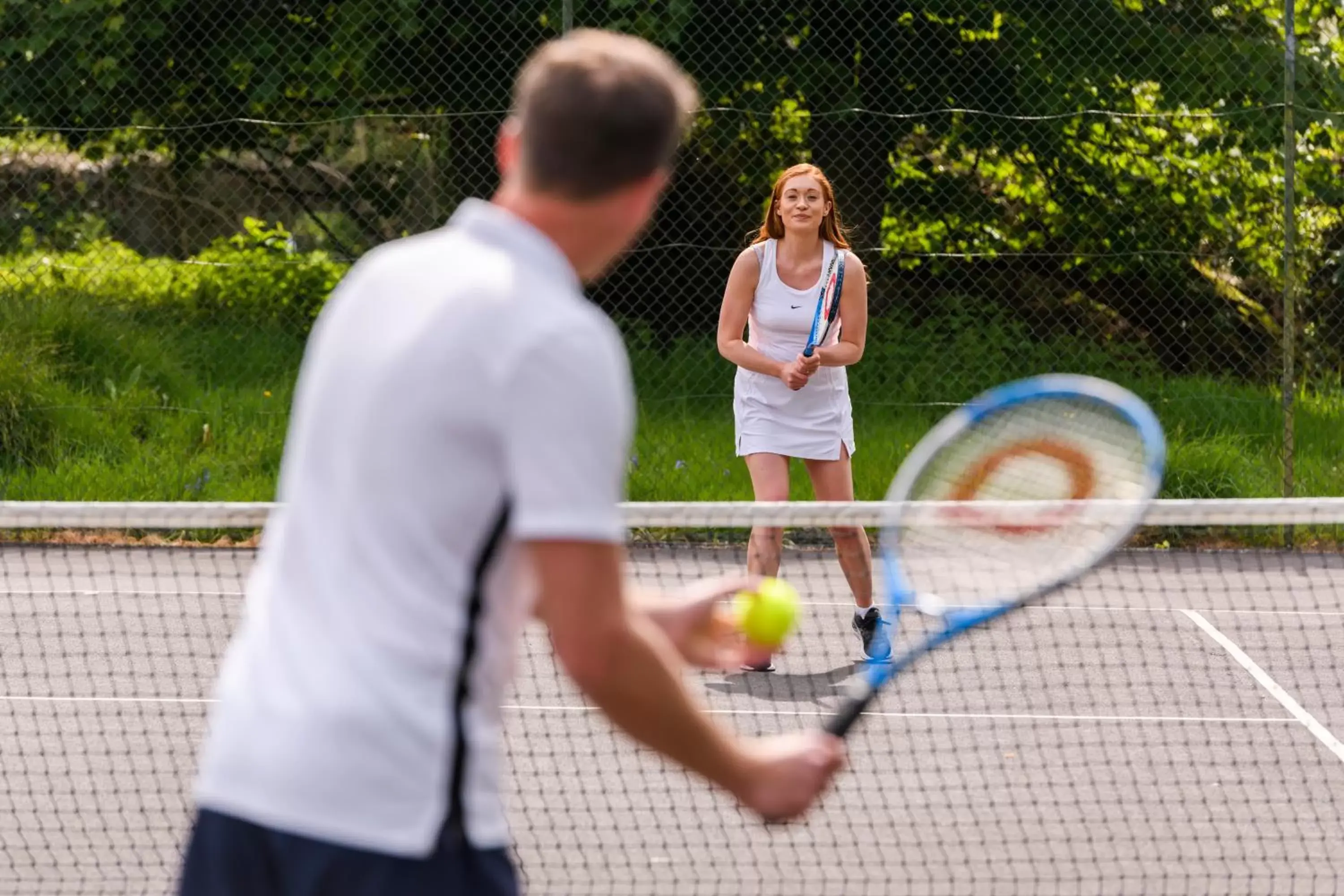 Tennis court in Castlerosse Park Resort