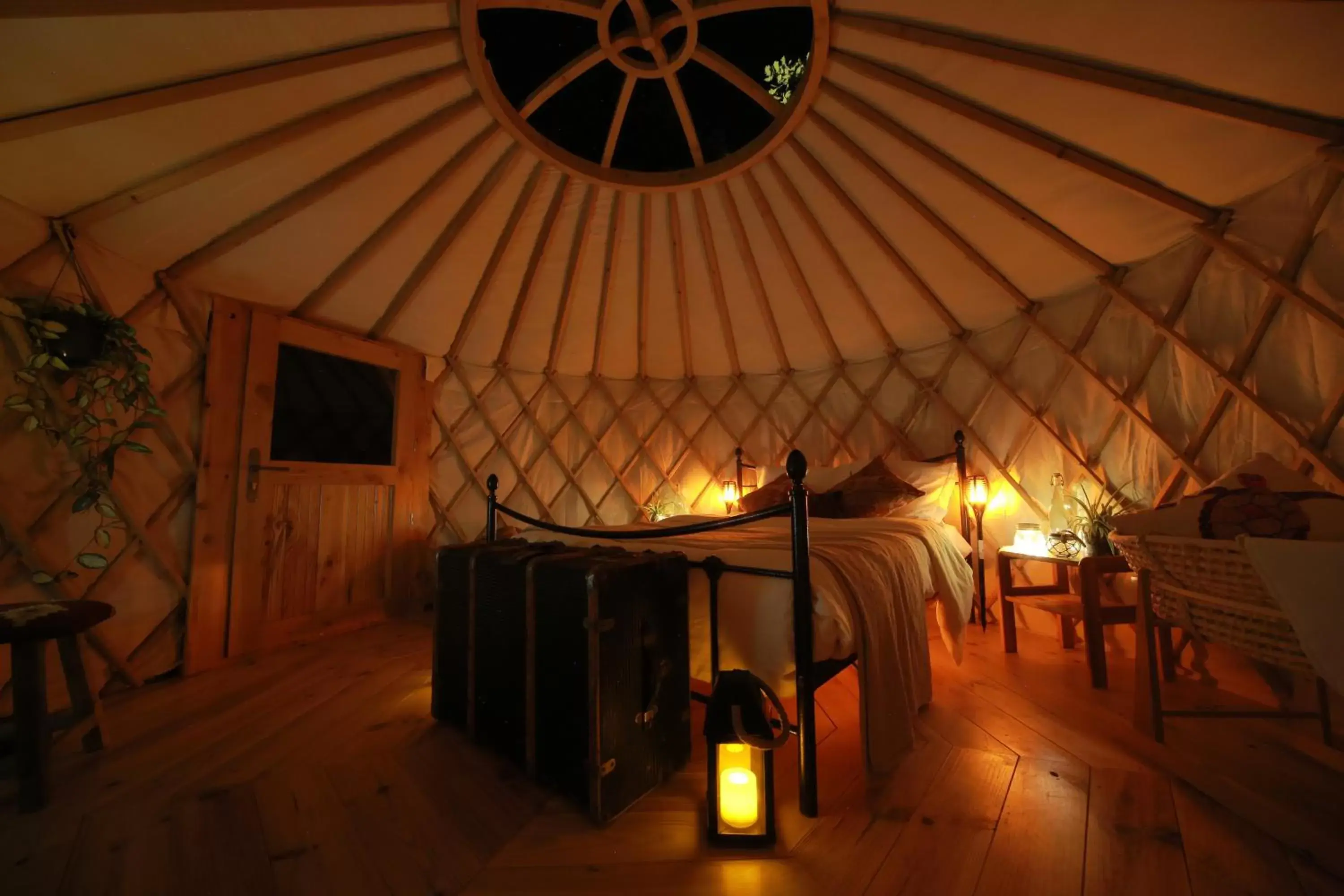 Bedroom in Les Yourtes de Provence