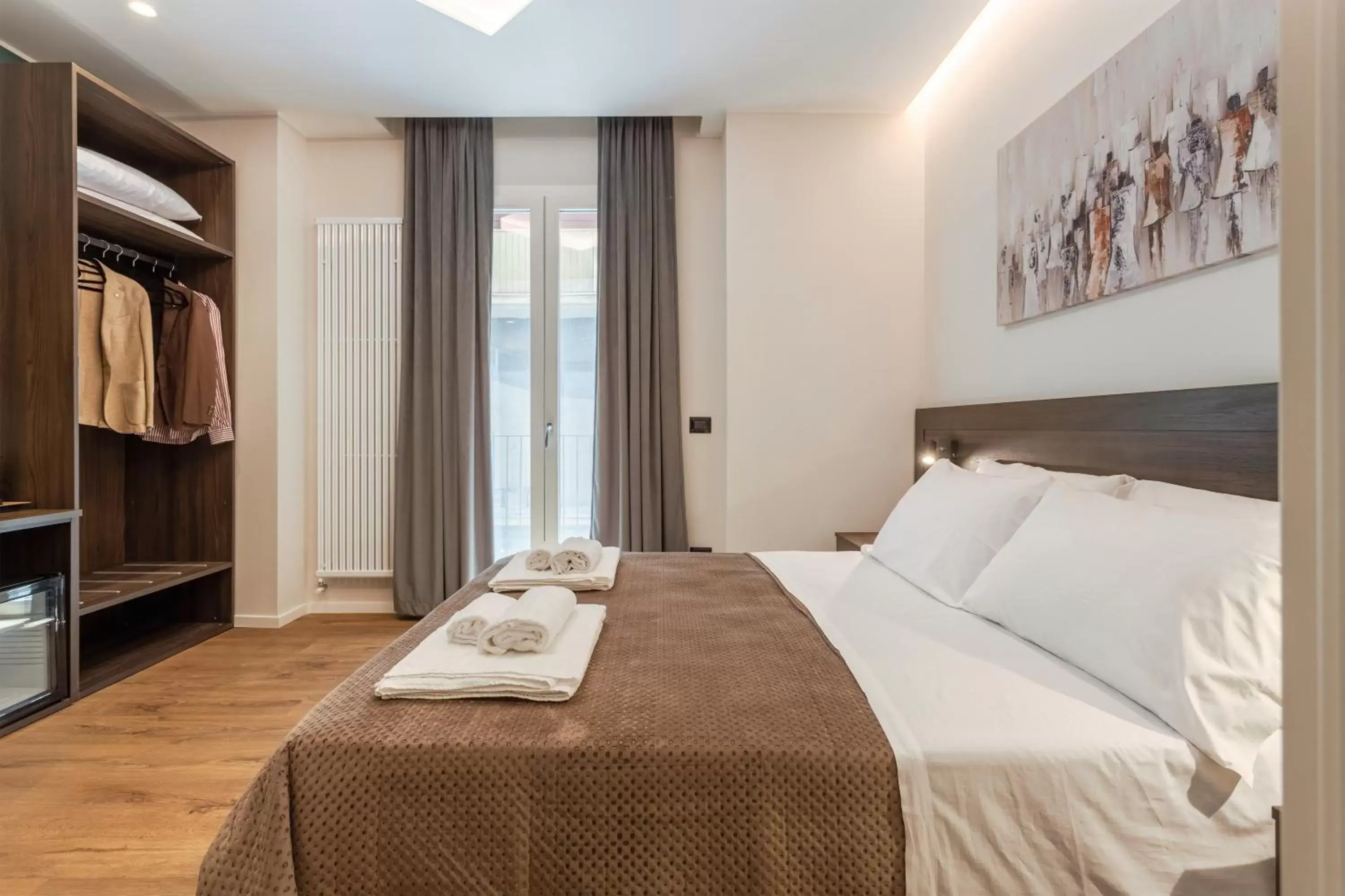 Bed in Quinto Stabile Rooms&Suite