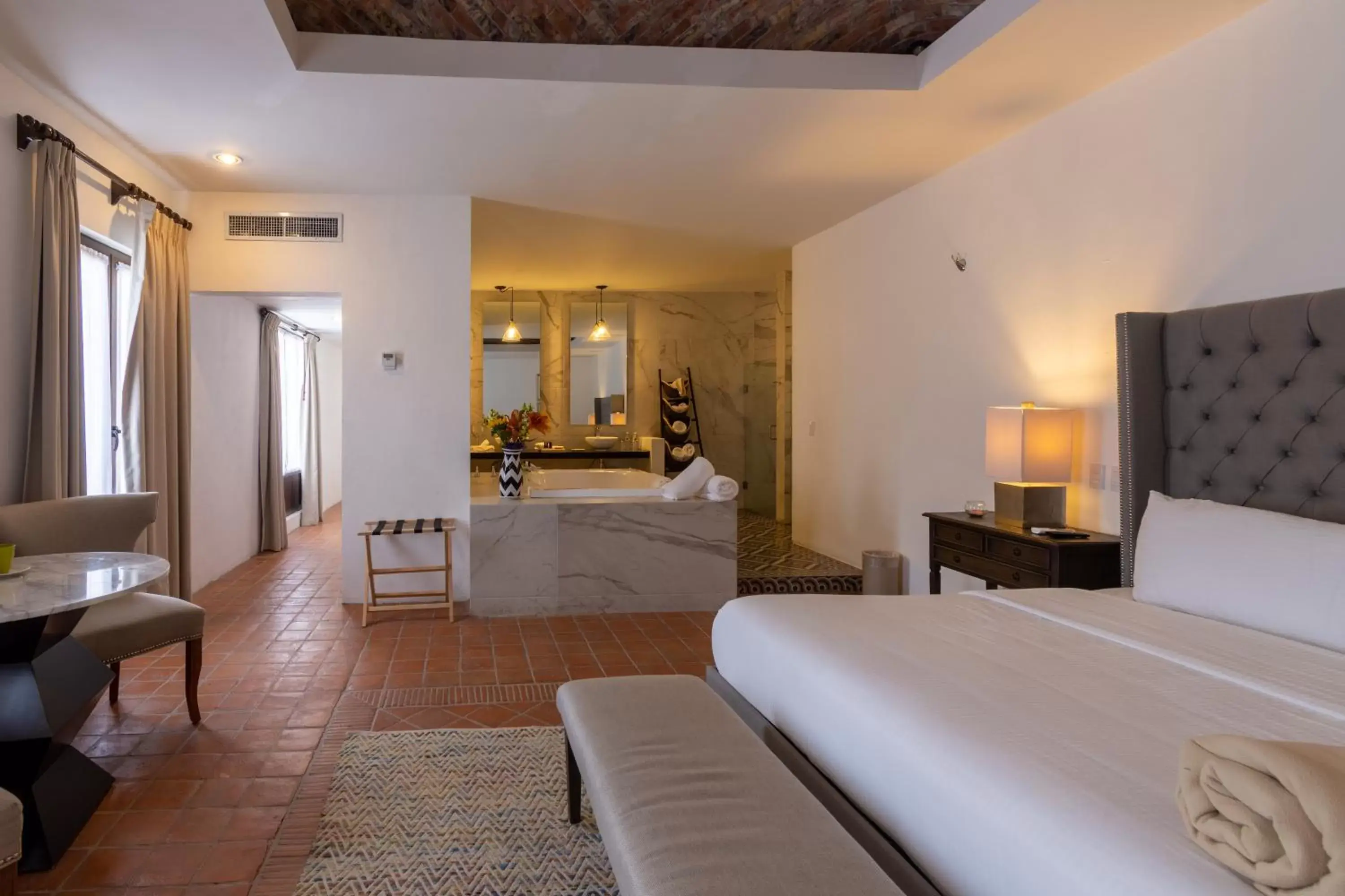 Photo of the whole room, Seating Area in Hotel Hacienda San Cristóbal