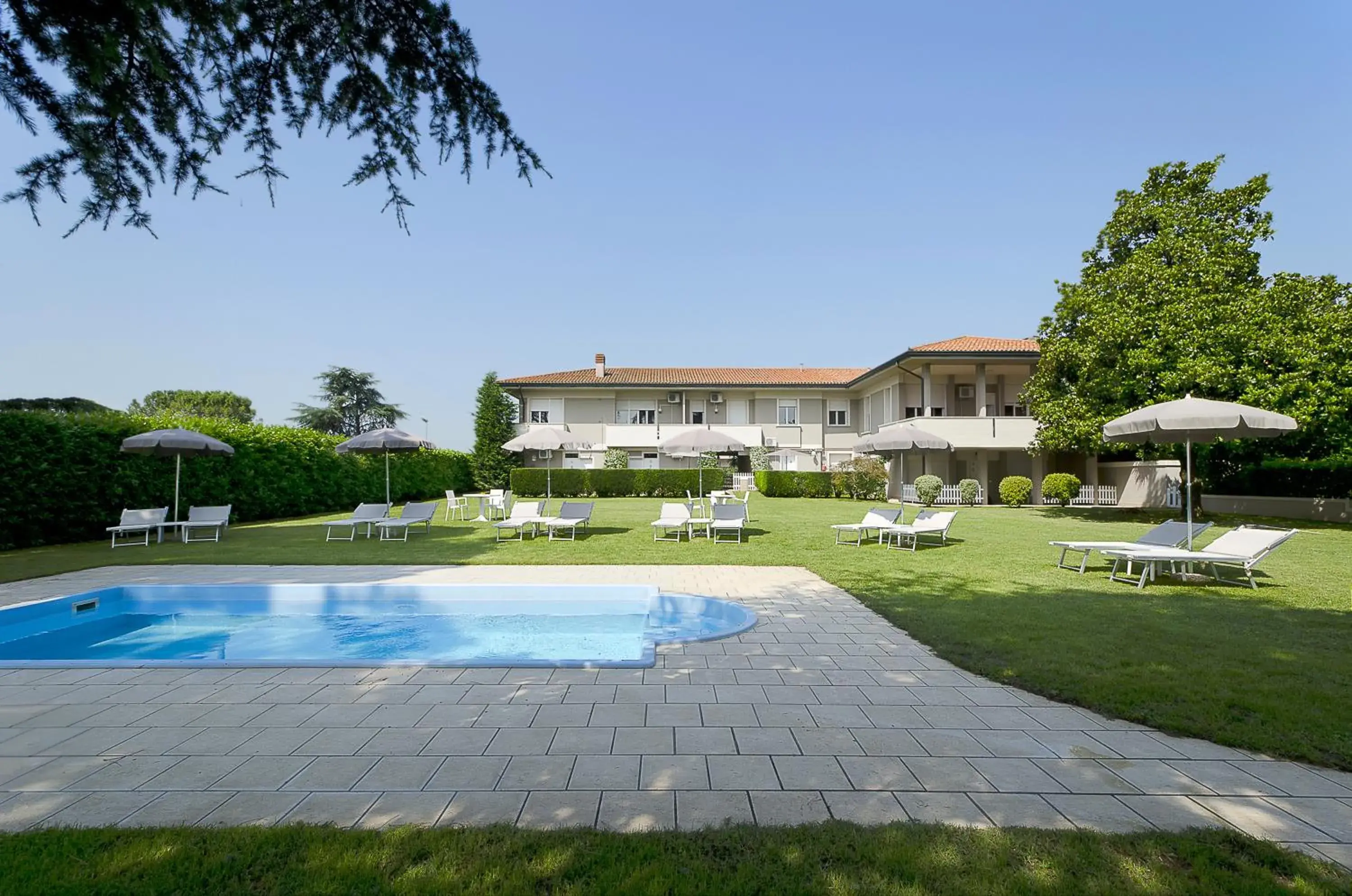 Garden view, Swimming Pool in Hotel Venezia Park