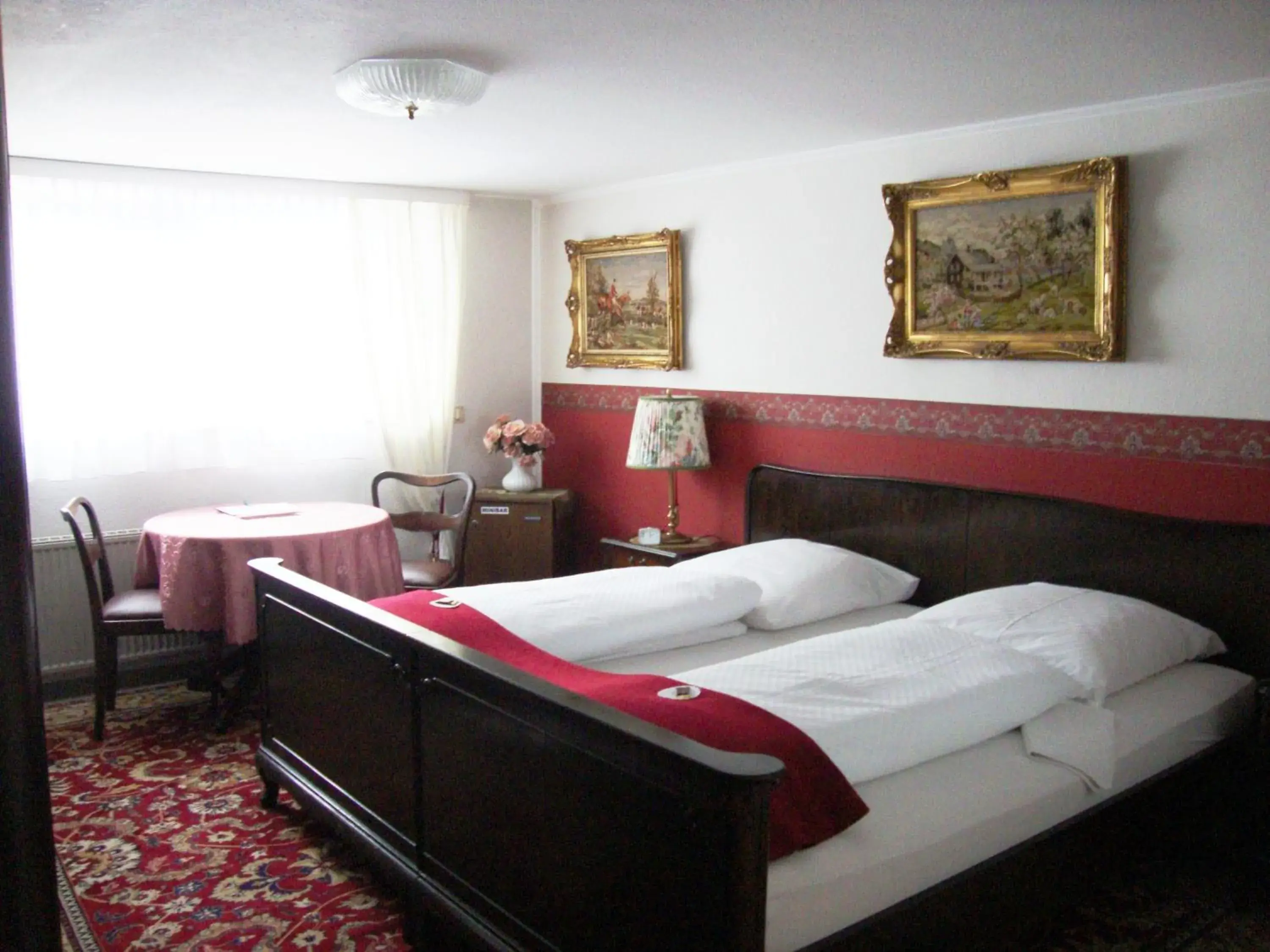 Bed in Haus Mooren, Hotel Garni