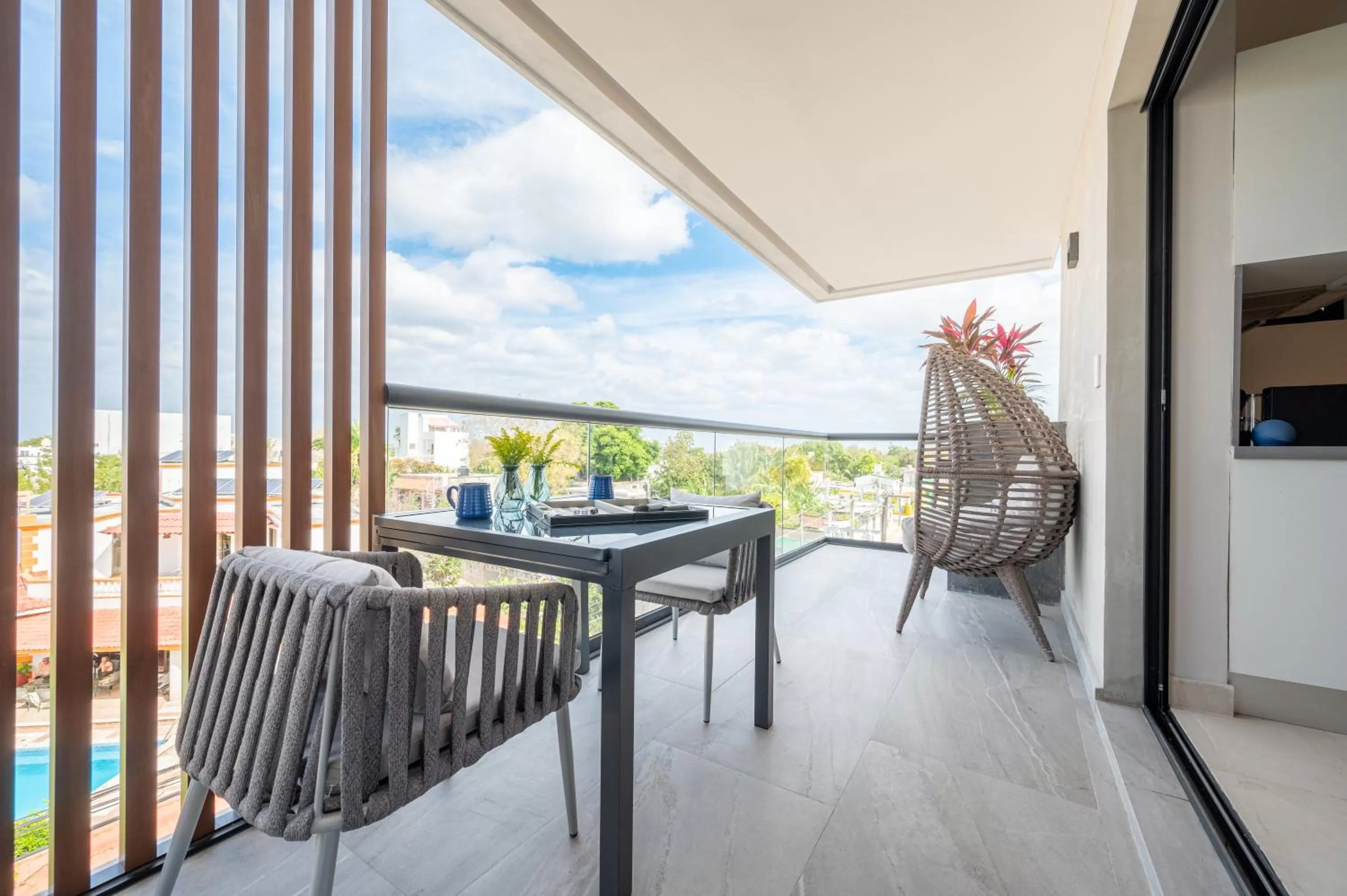 Balcony/Terrace in Kippal - Modern Oasis - ApartHotel